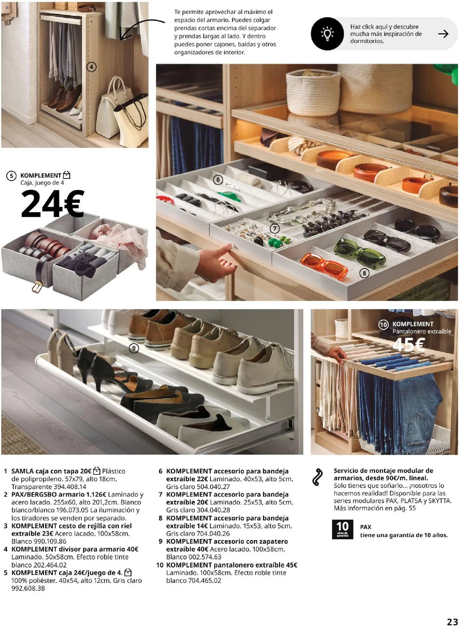 Catálogo IKEA Organización en el hogar
