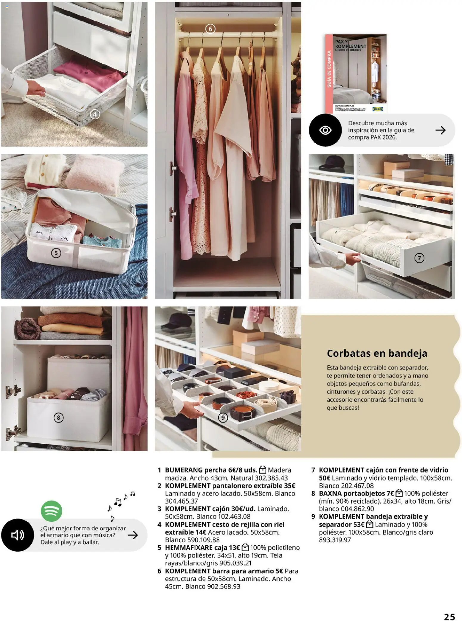 Catálogo IKEA Organización en el hogar