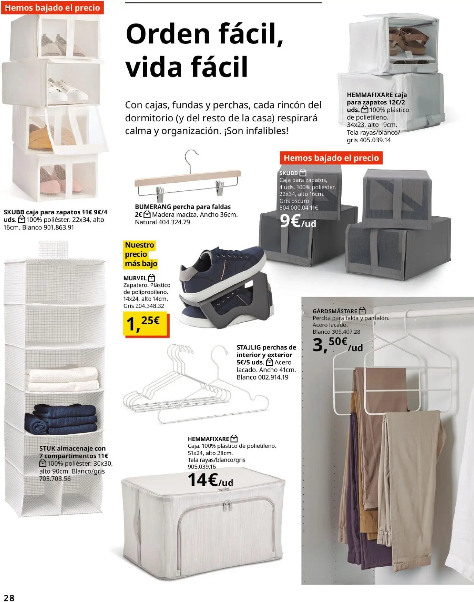 Catálogo IKEA Organización en el hogar