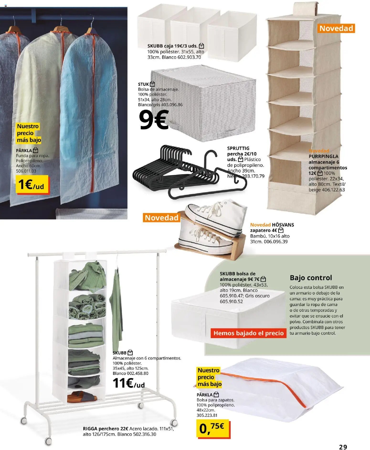 Catálogo IKEA Organización en el hogar