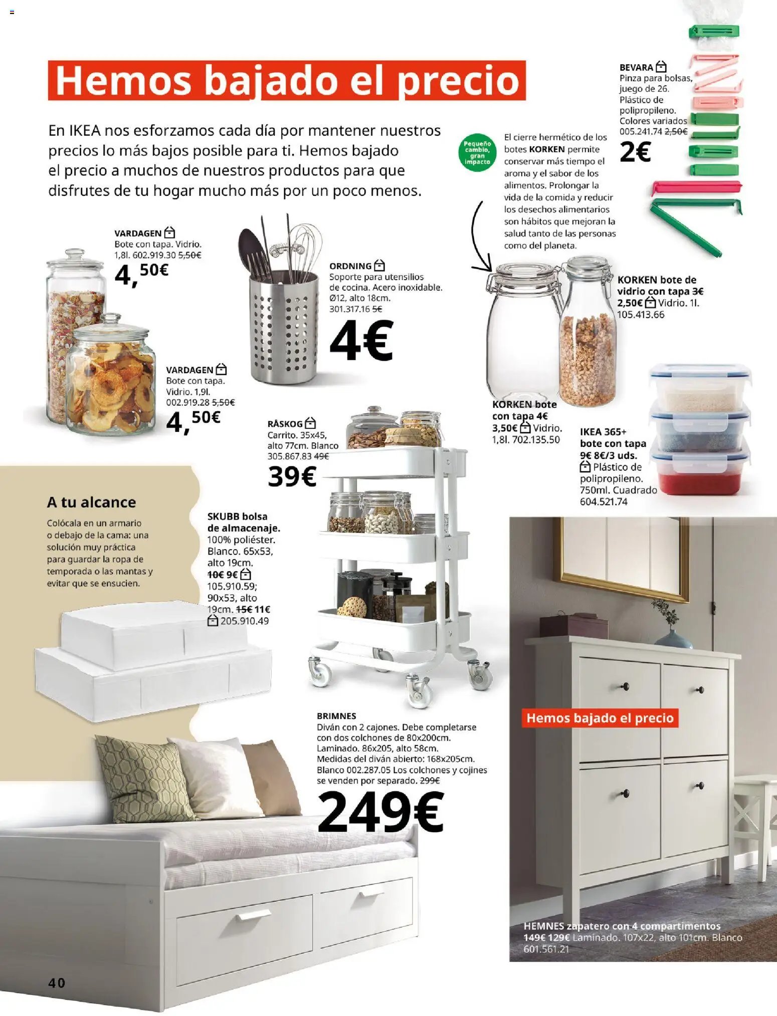 Catálogo IKEA Organización en el hogar
