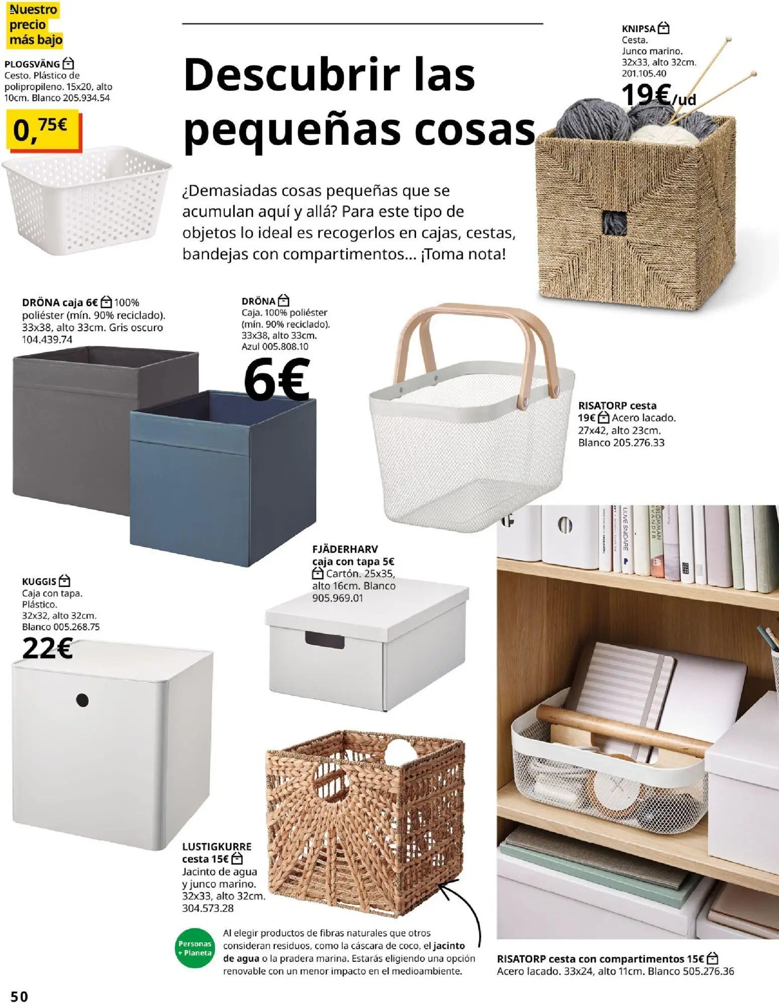 Catálogo IKEA Organización en el hogar