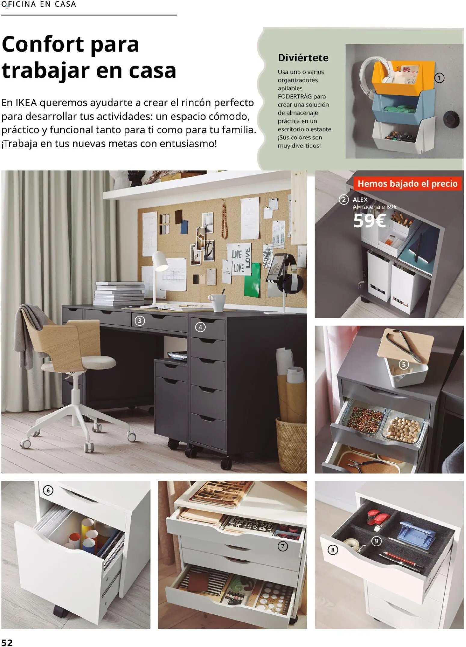 Catálogo IKEA Organización en el hogar