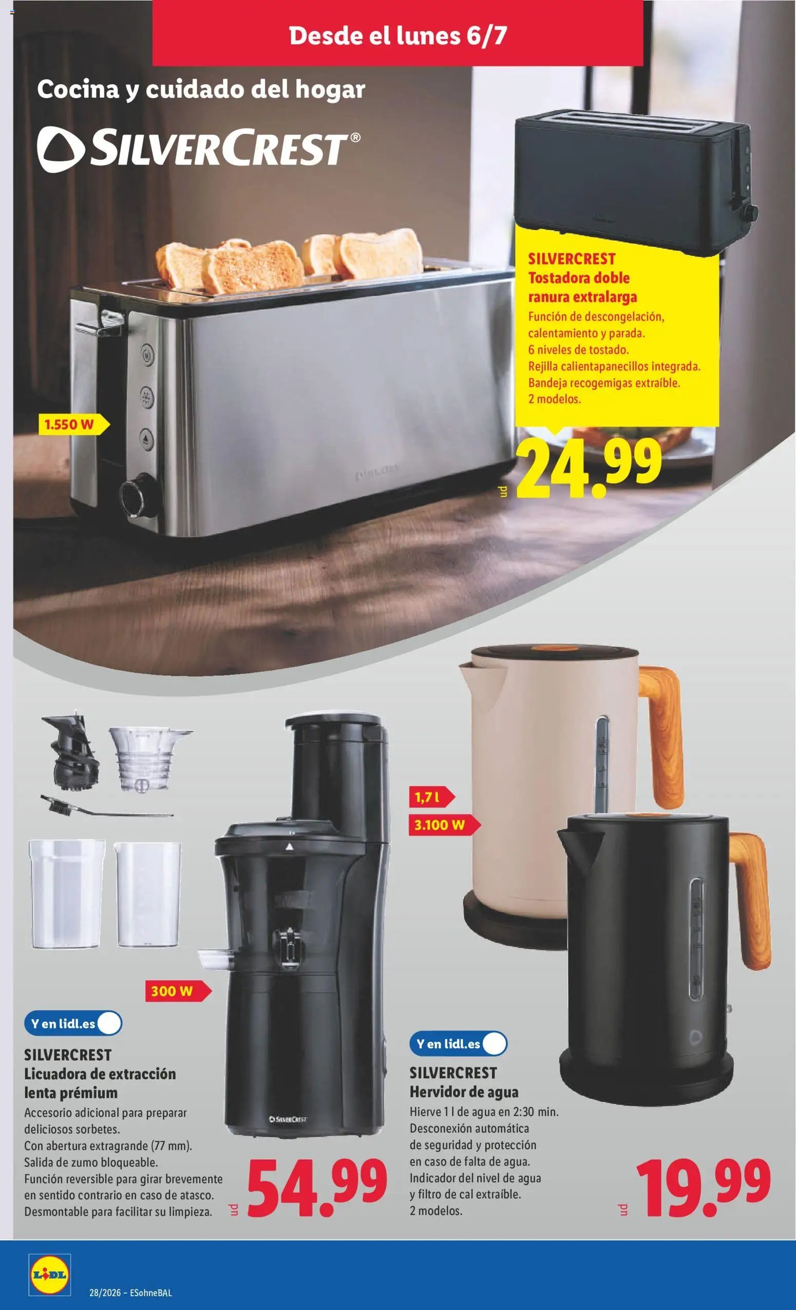 Lidl folleto de bazar