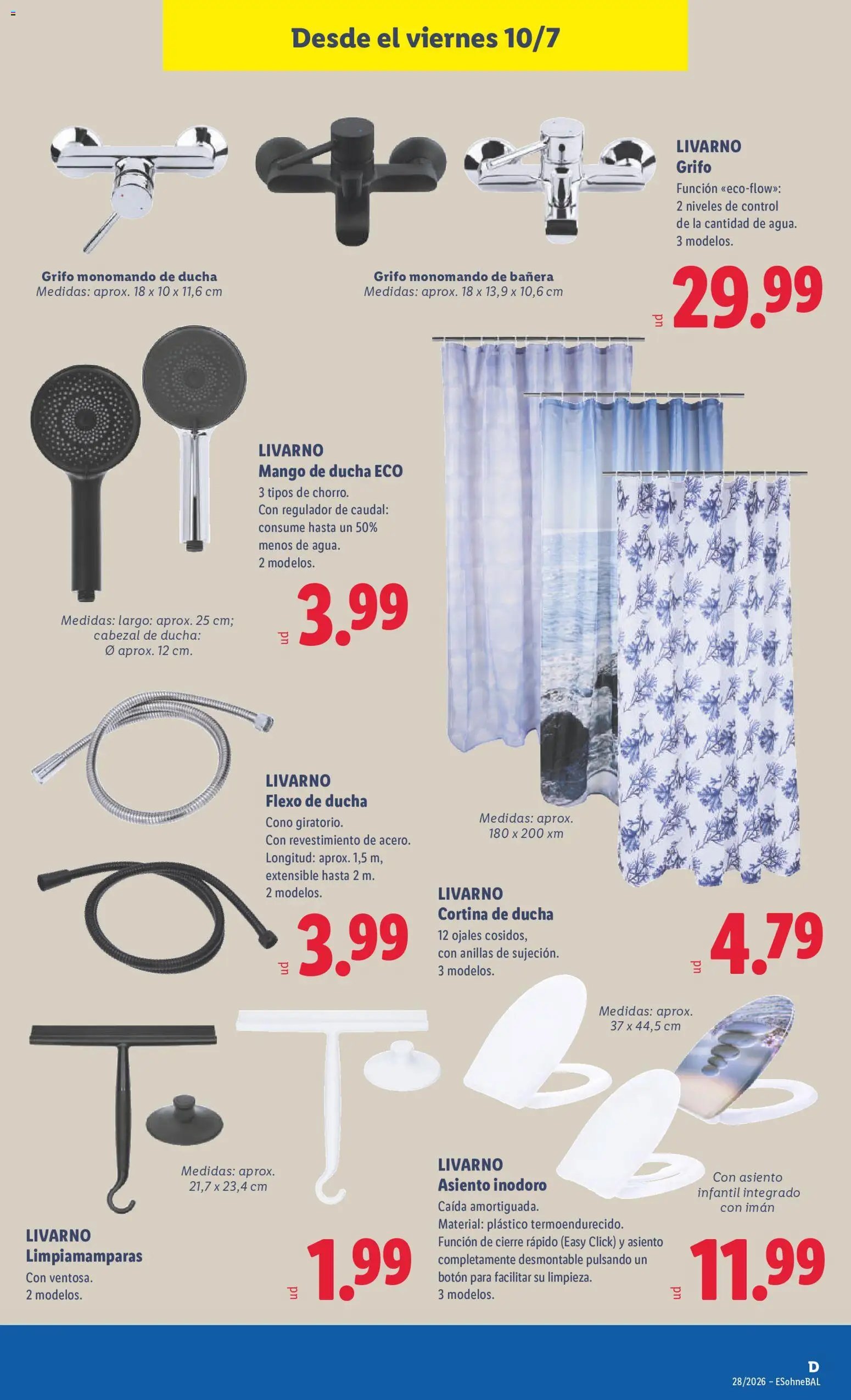 Lidl folleto de bazar