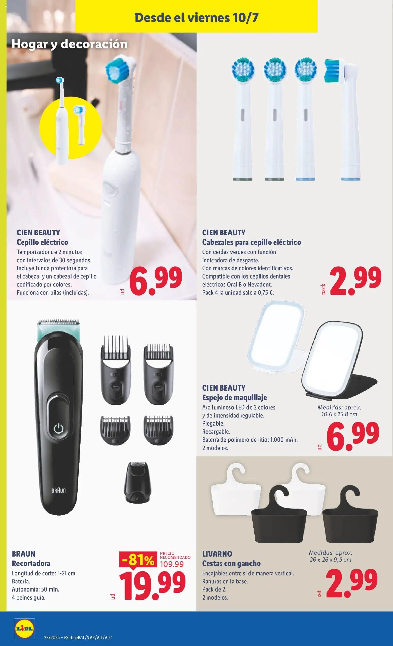 Lidl folleto de bazar