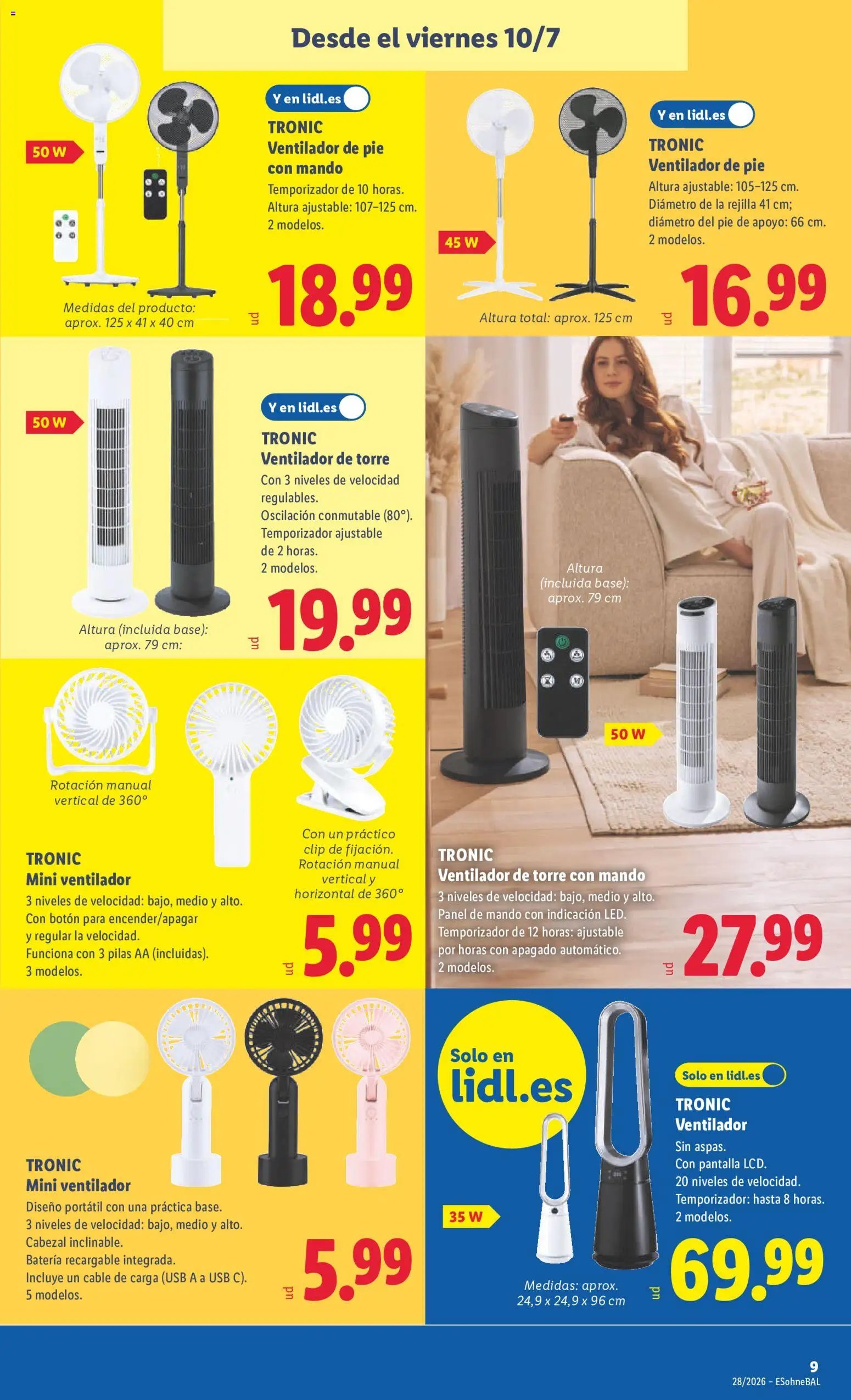 Lidl folleto de bazar