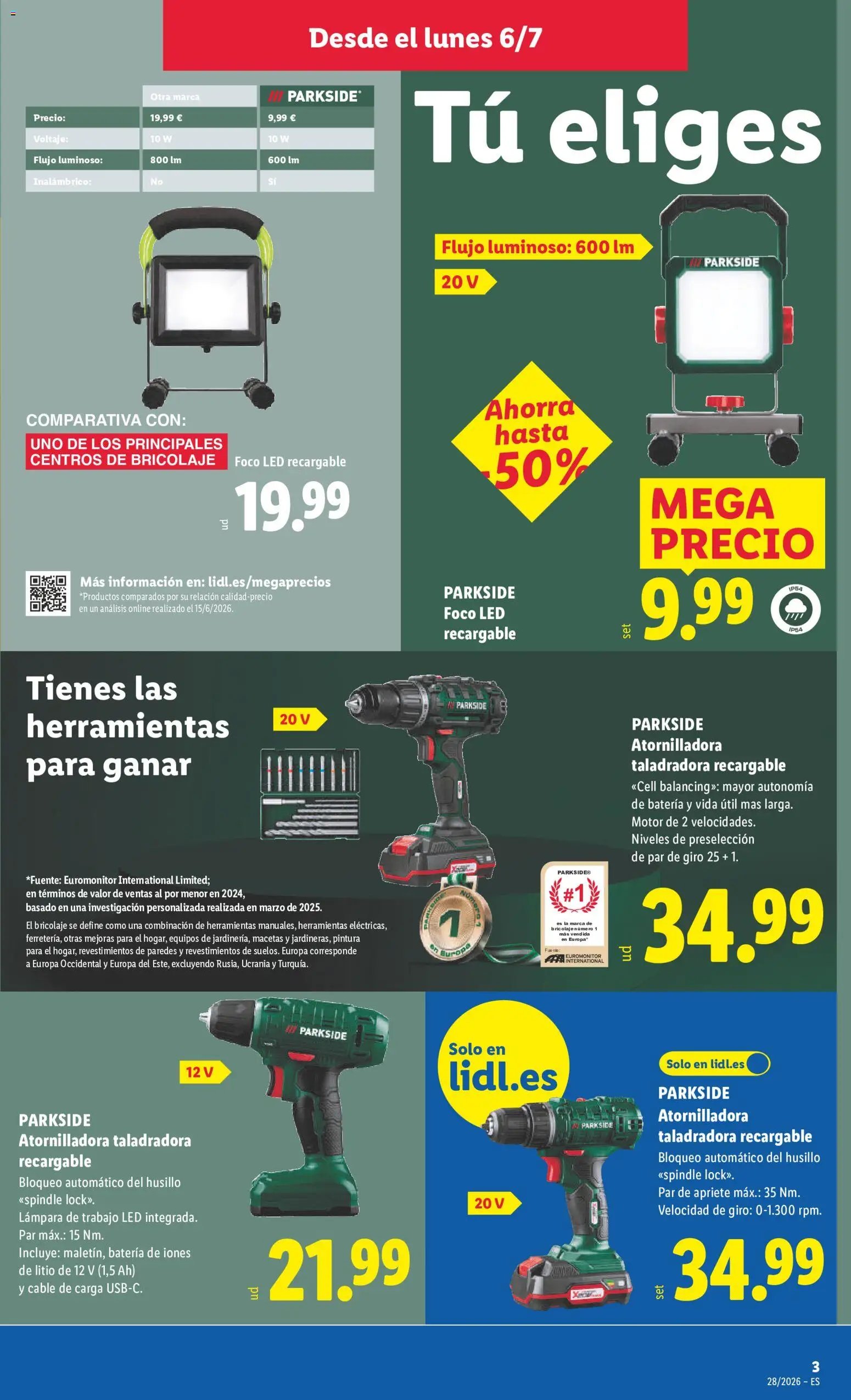 Lidl folleto de bazar