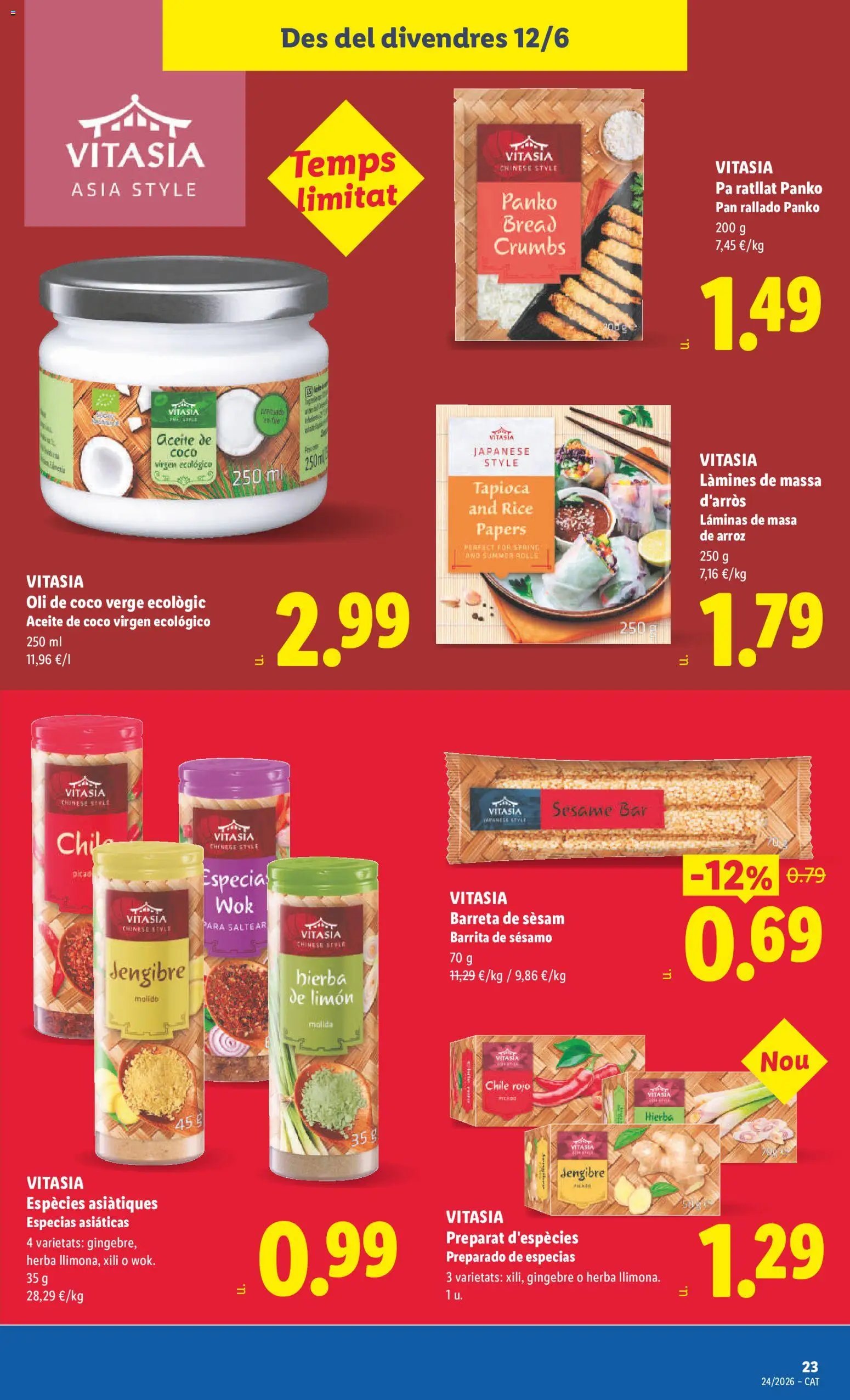 Lidl folleto