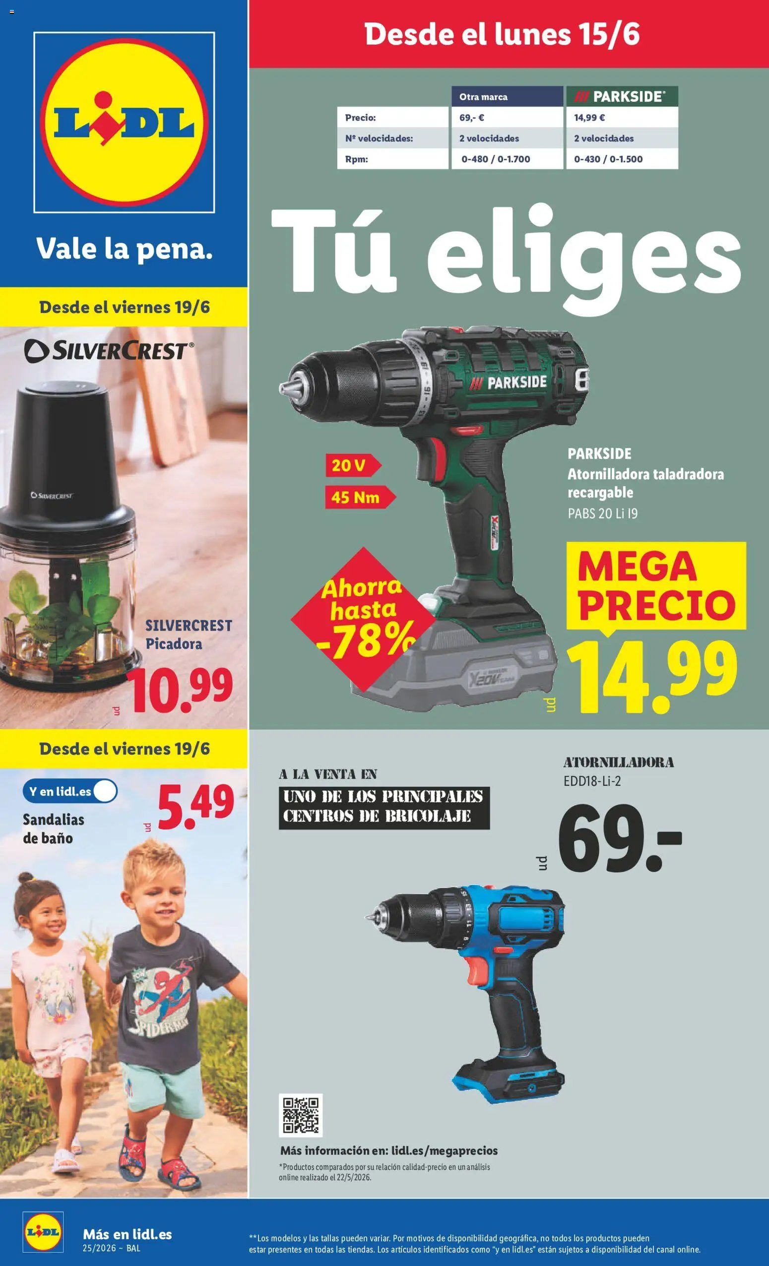 Lidl folleto de bazar Baleares