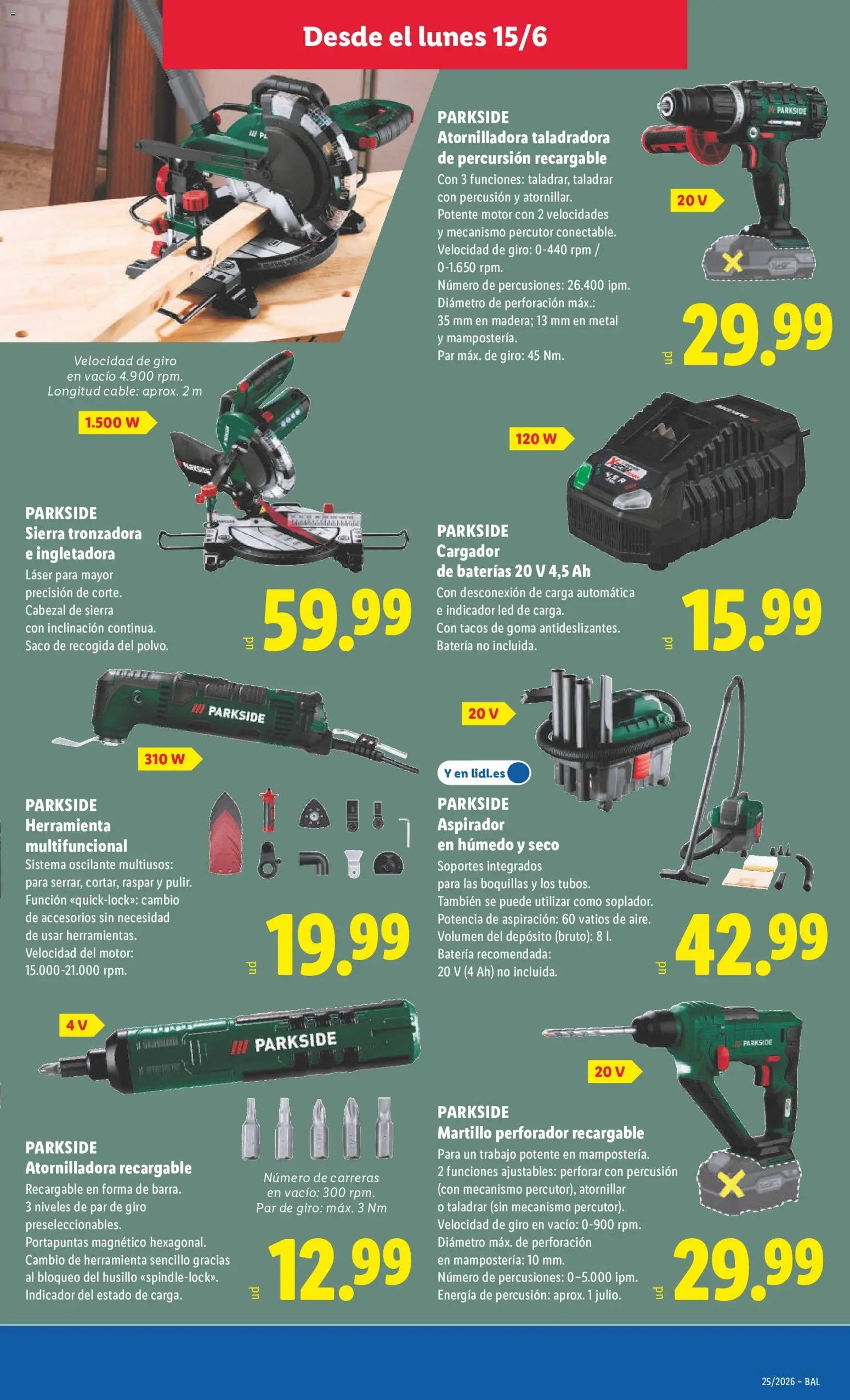 Lidl folleto de bazar Baleares