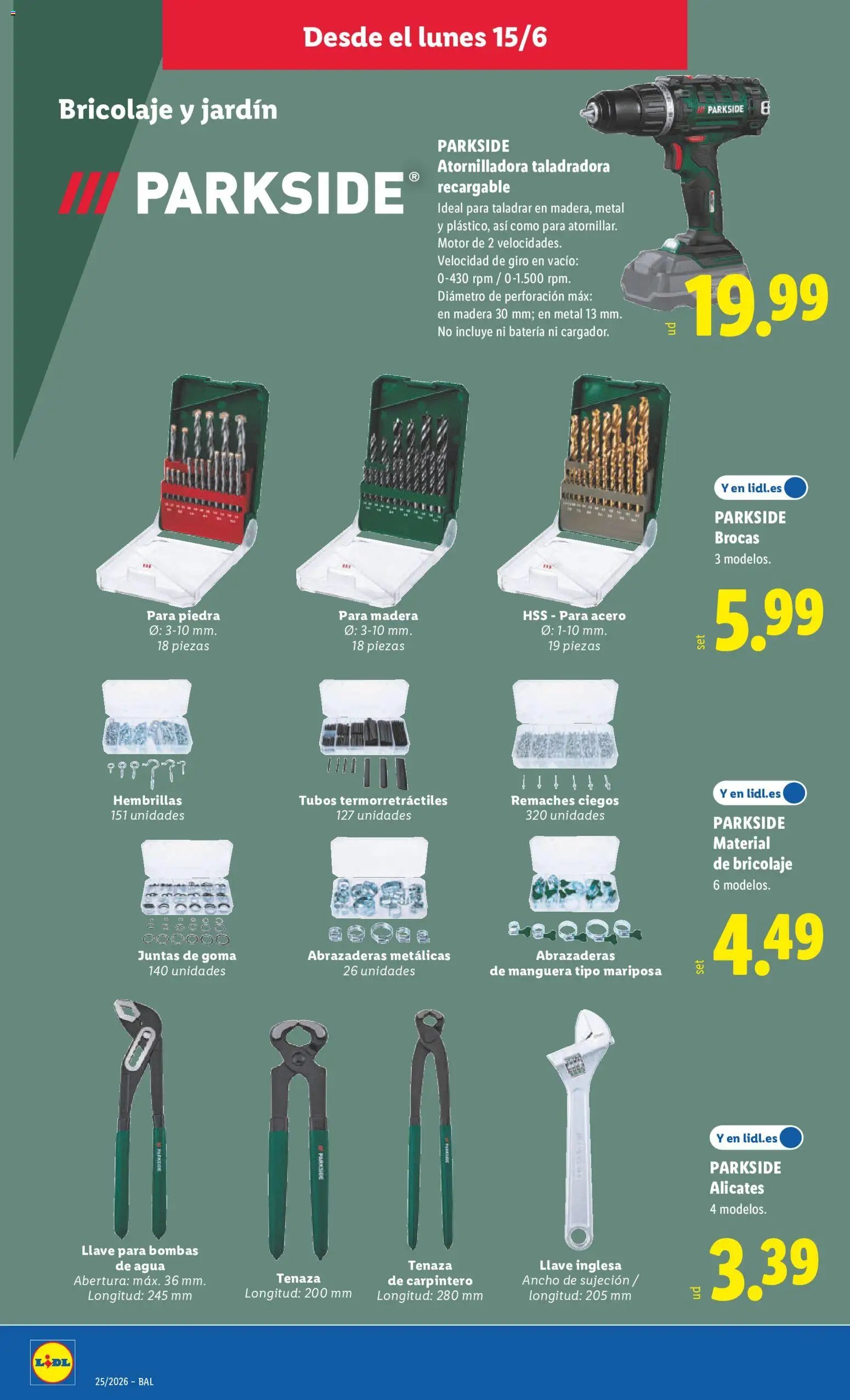 Lidl folleto de bazar Baleares