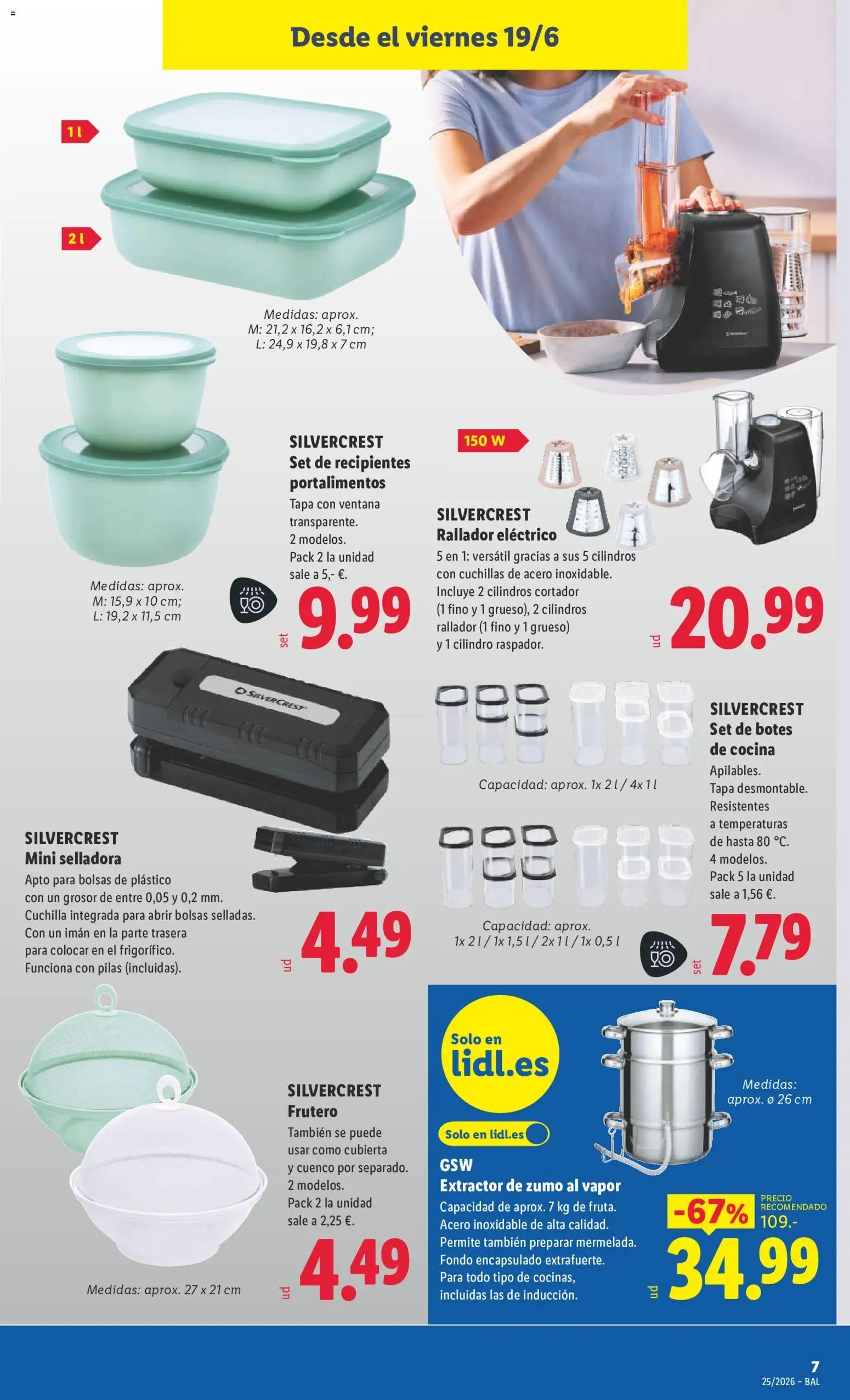 Lidl folleto de bazar Baleares