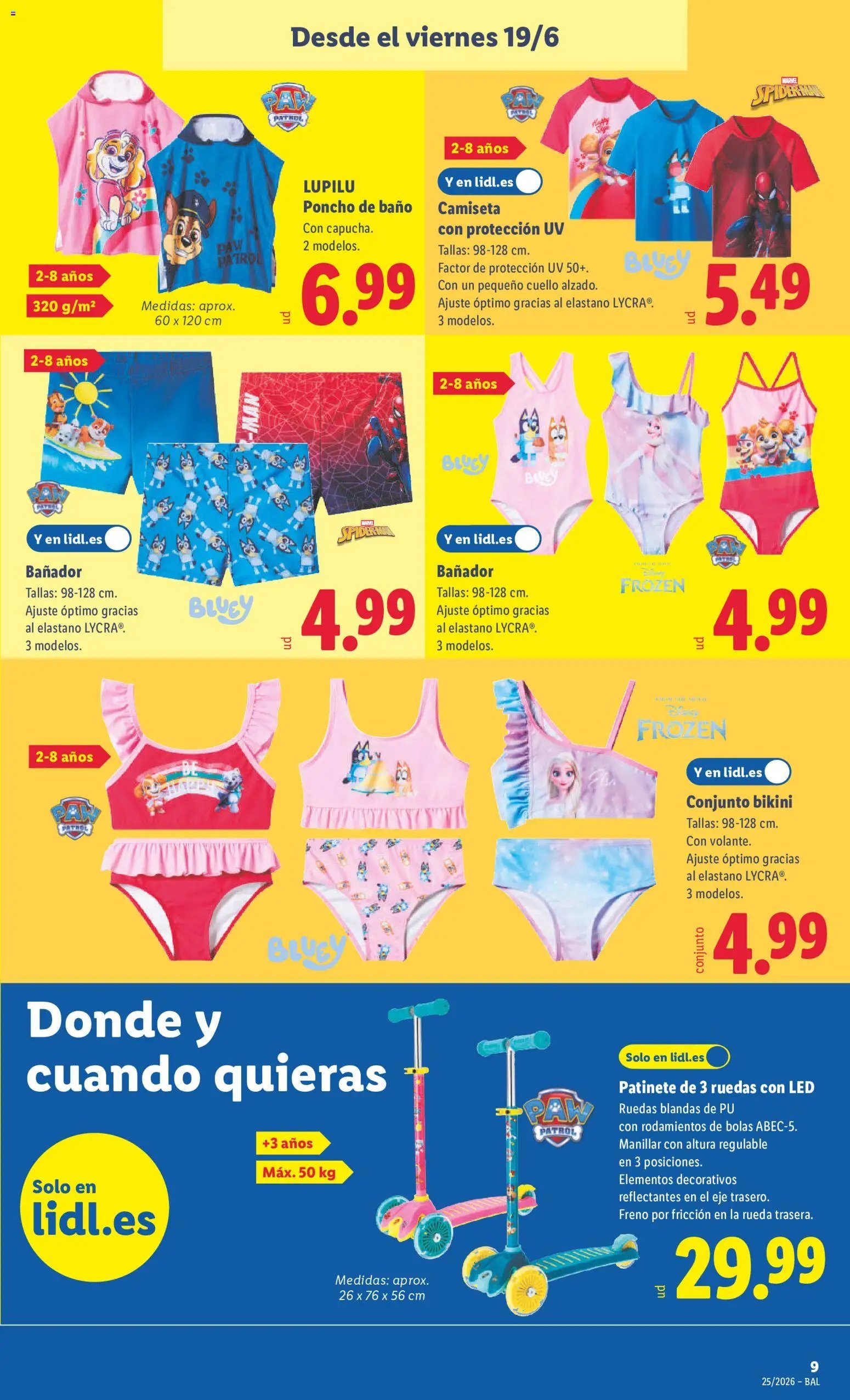 Lidl folleto de bazar Baleares