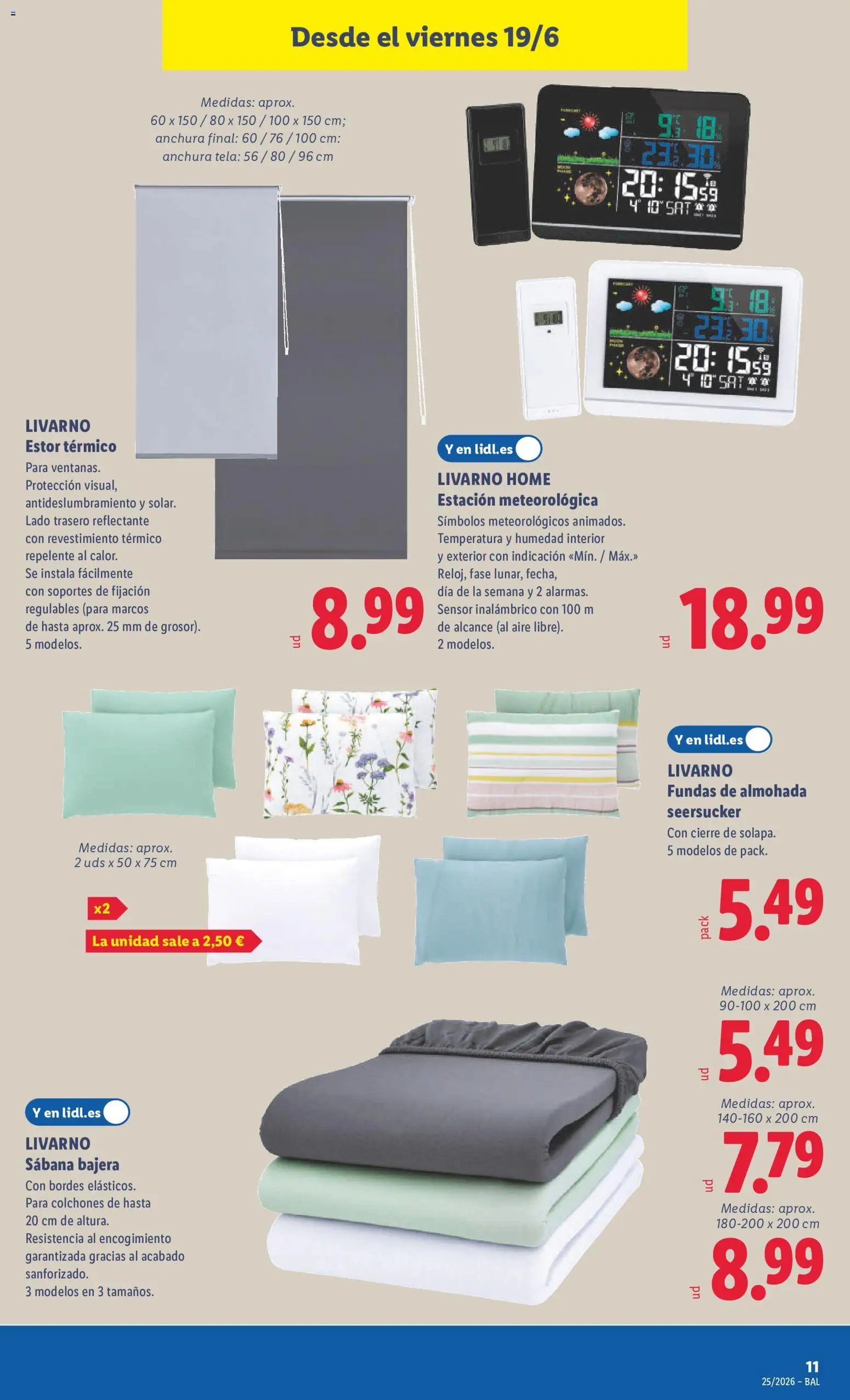 Lidl folleto de bazar Baleares