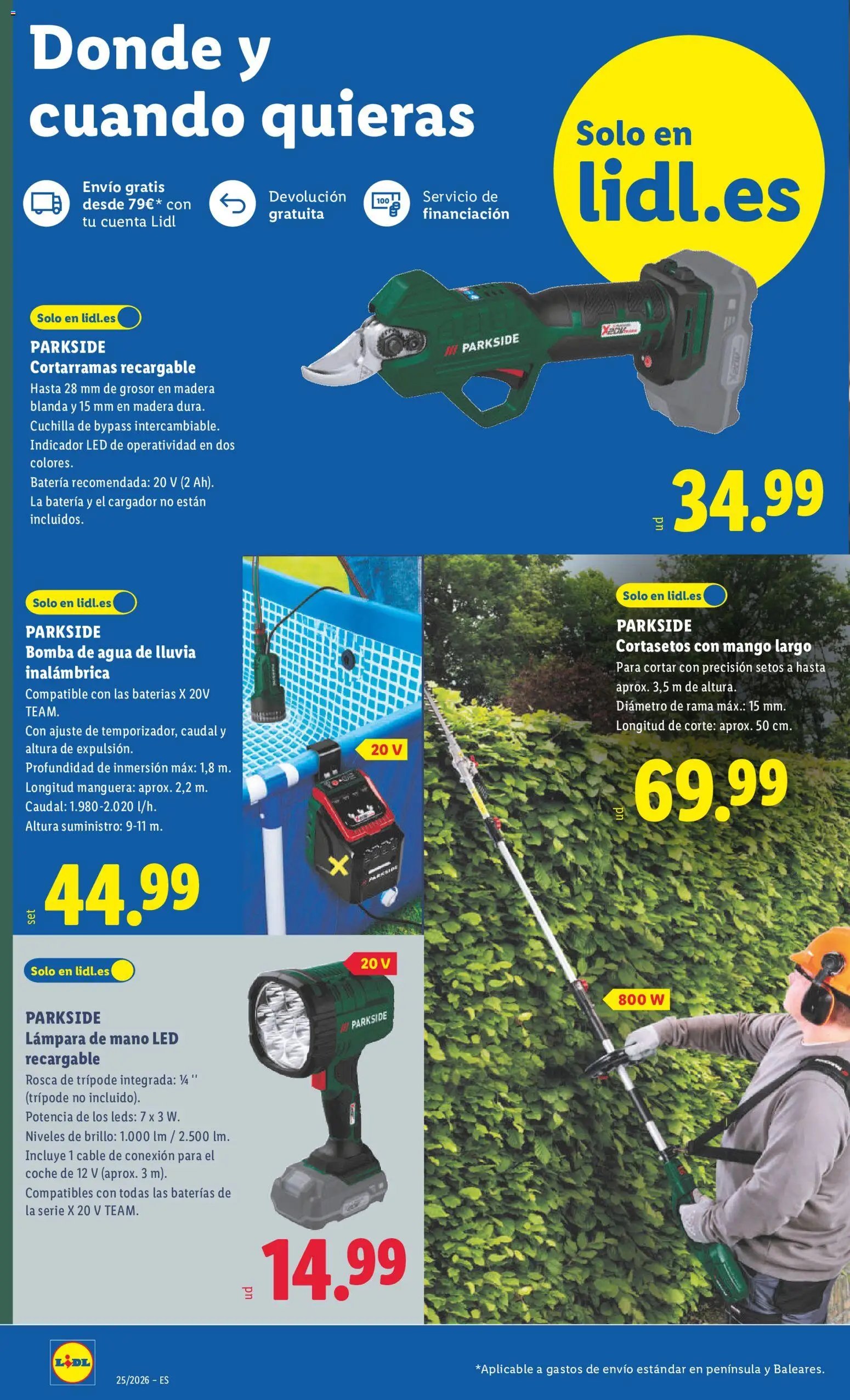 Lidl folleto de bazar Baleares