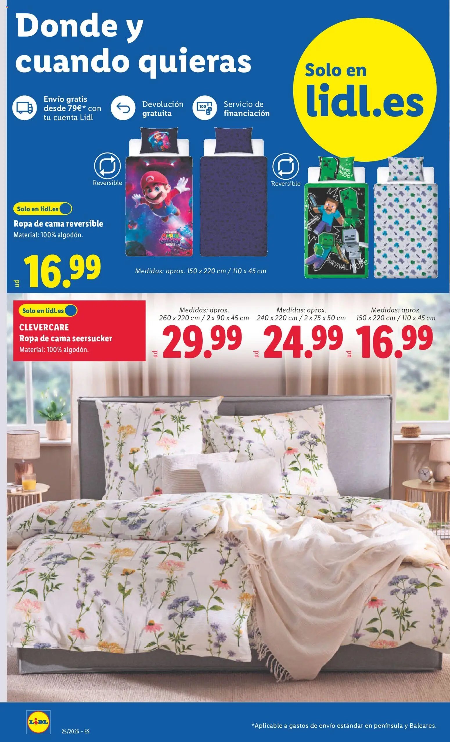 Lidl folleto de bazar Baleares