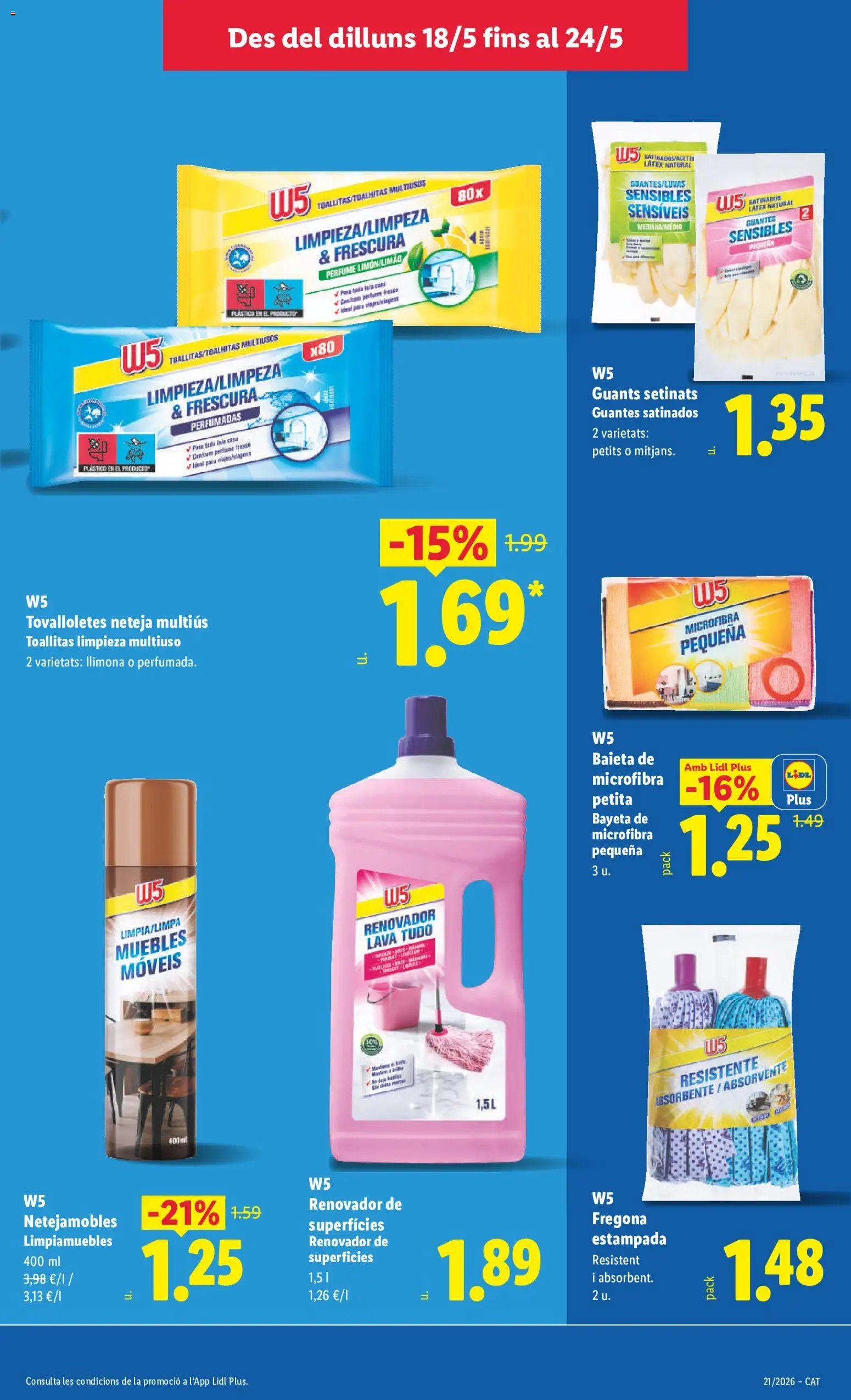 Lidl folleto