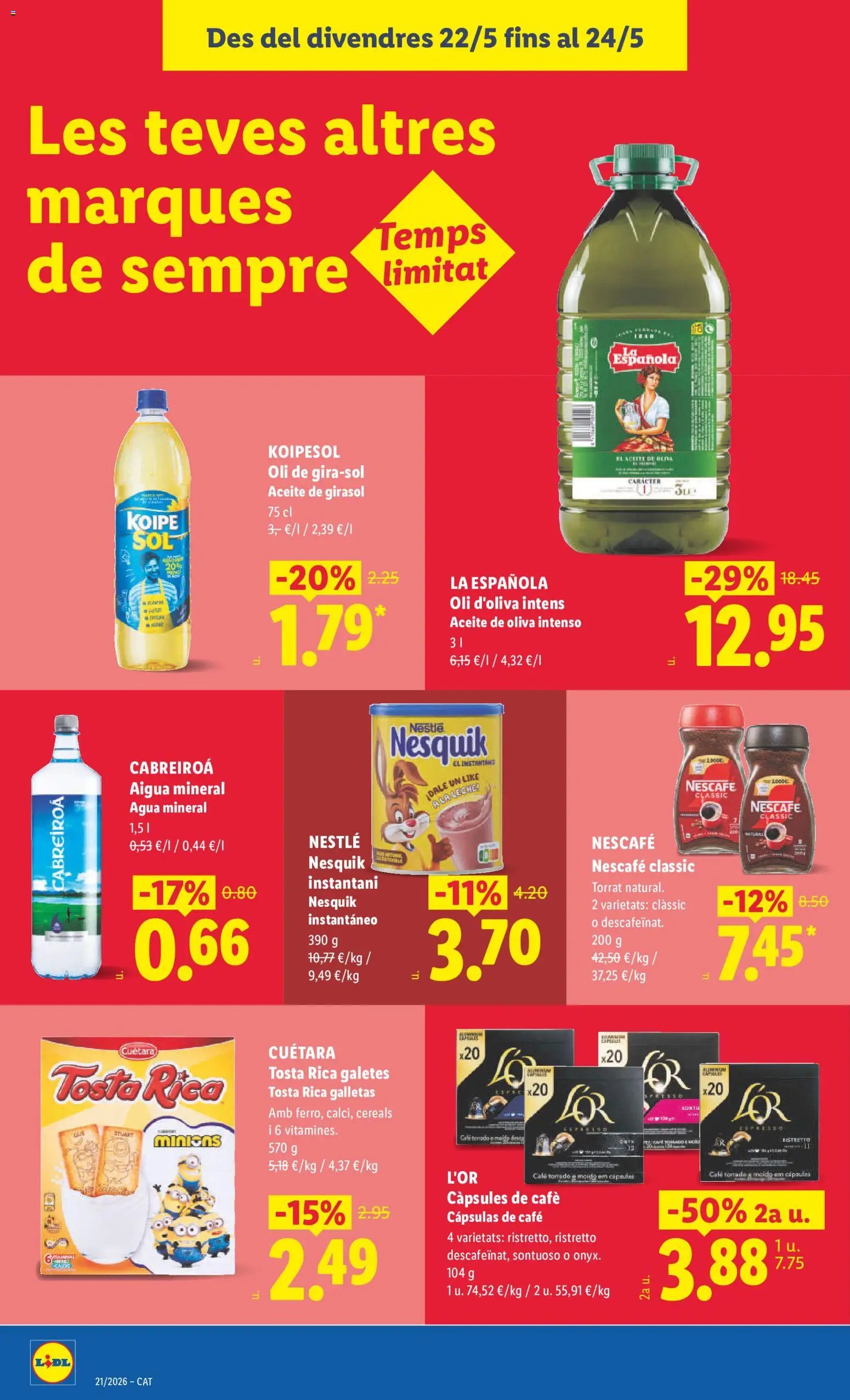 Lidl folleto