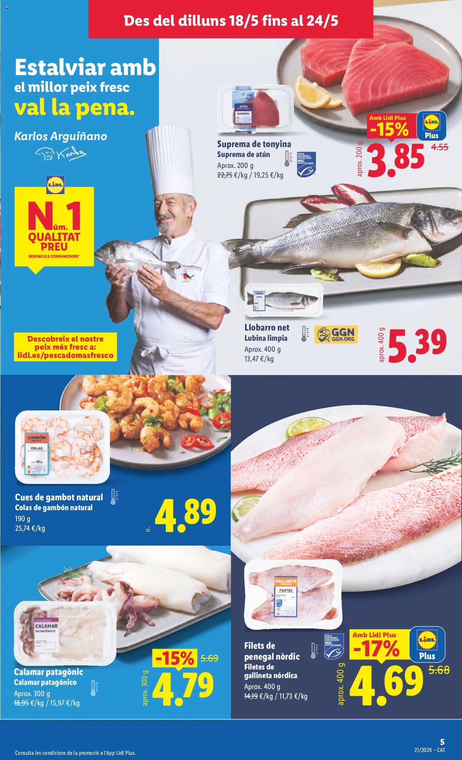 Lidl folleto