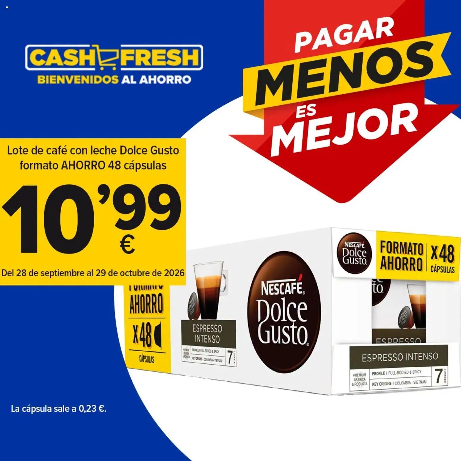 Cash Fresh Llévate tus productos favoritos en formato XL y paga mucho menos