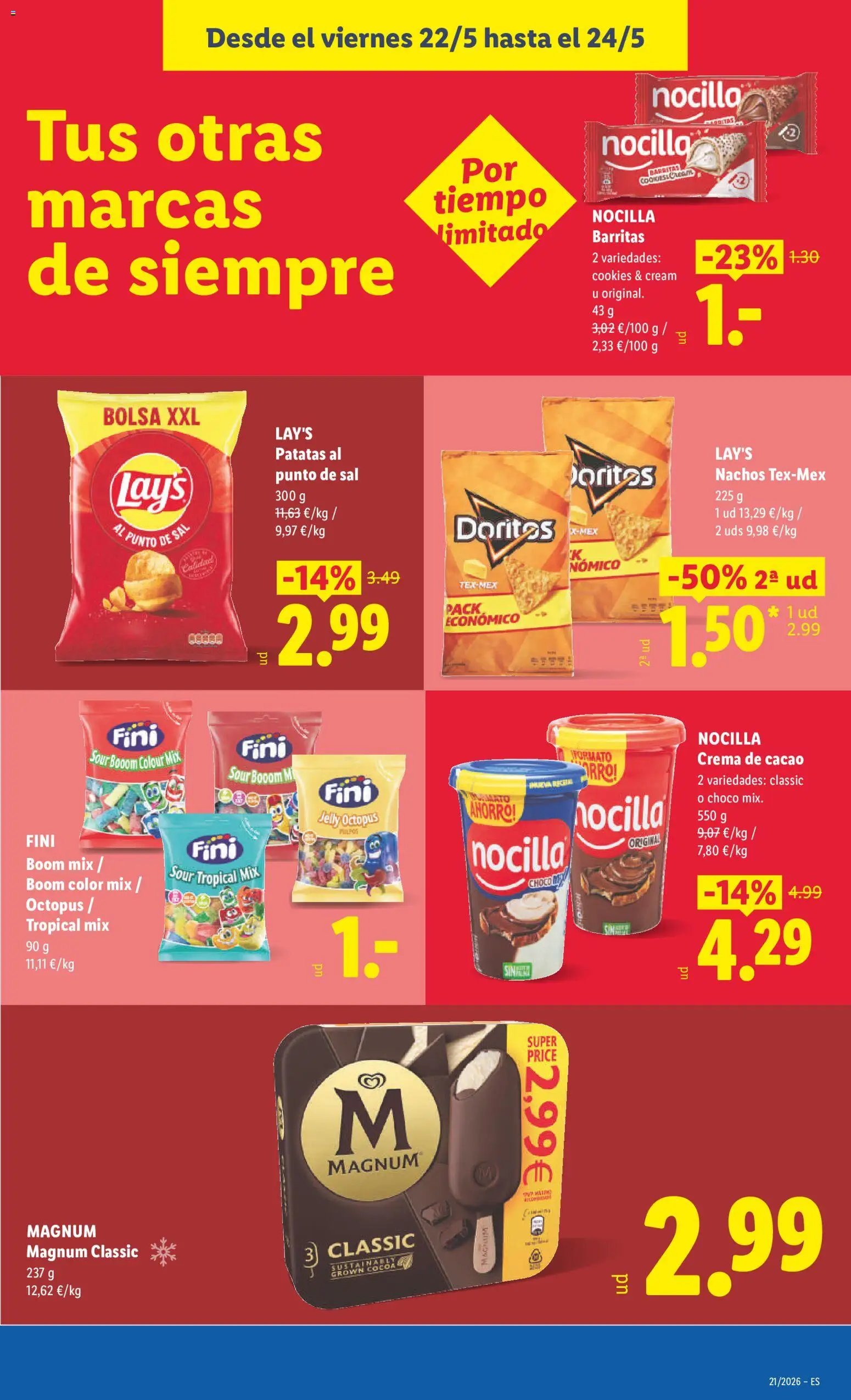 Lidl folleto