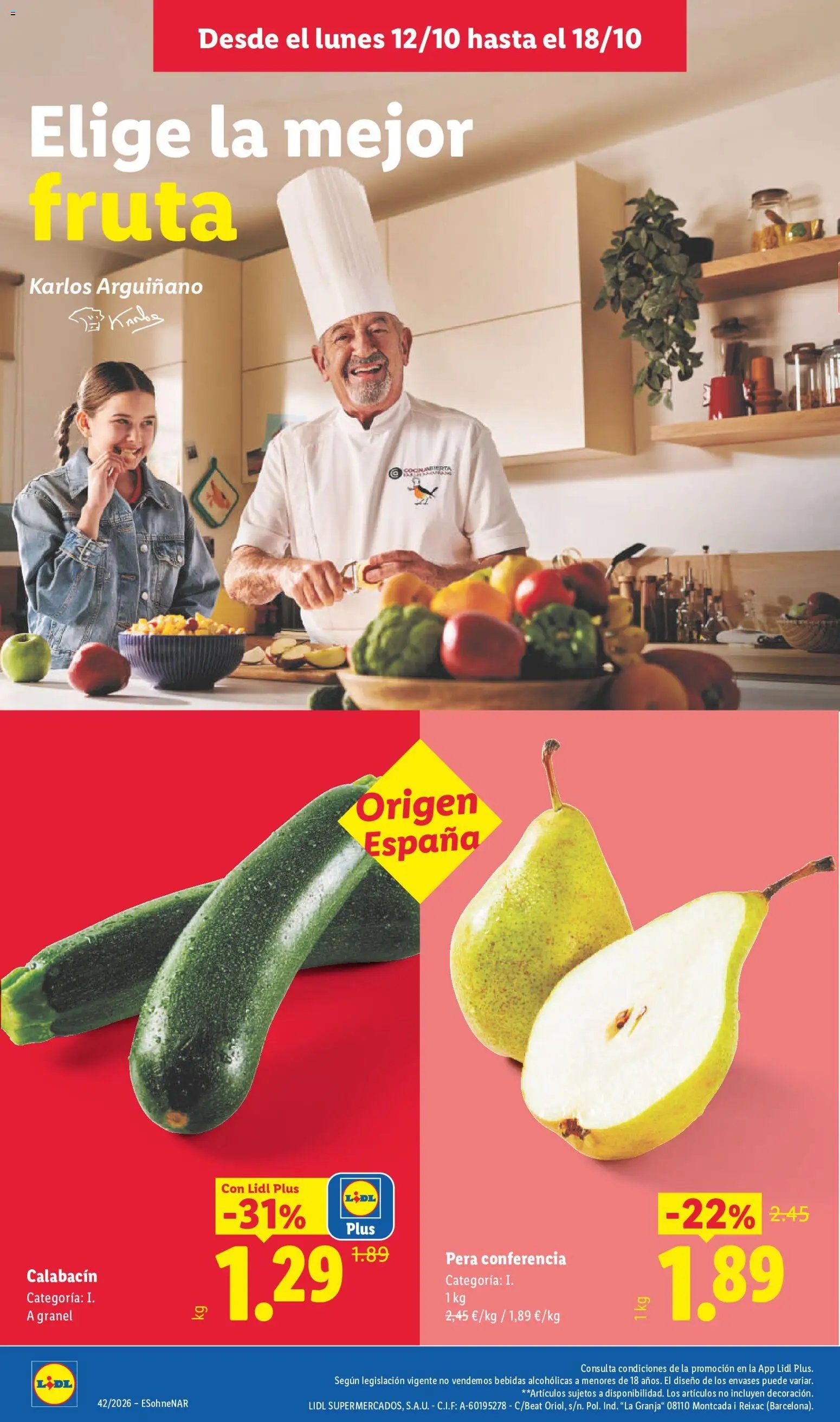 Lidl folleto