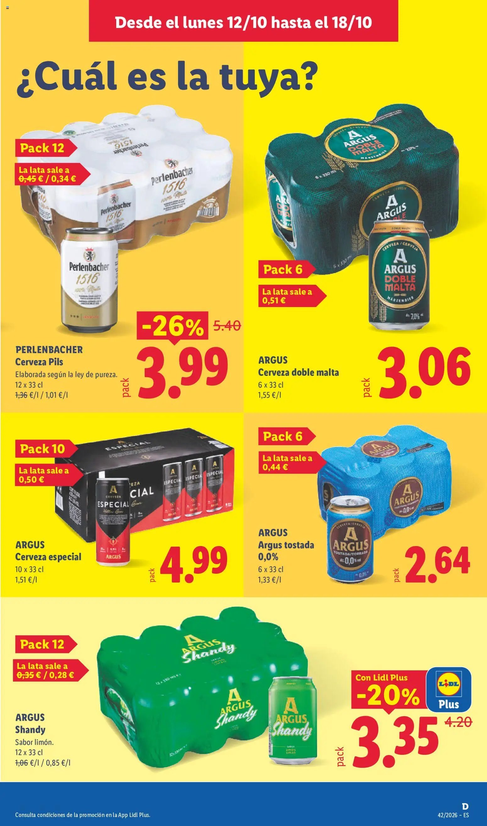 Lidl folleto