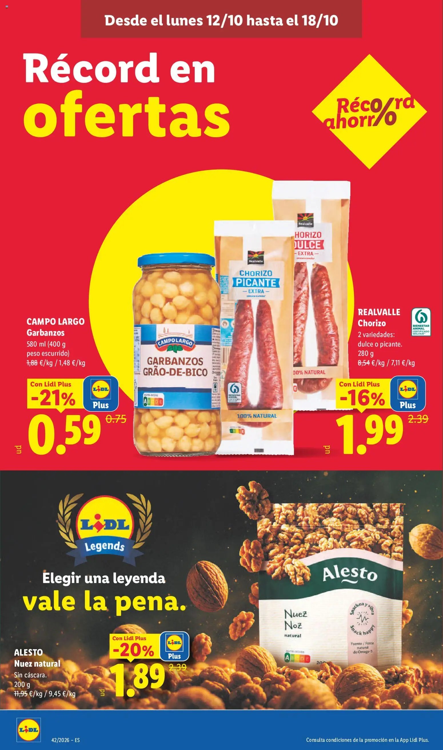 Lidl folleto