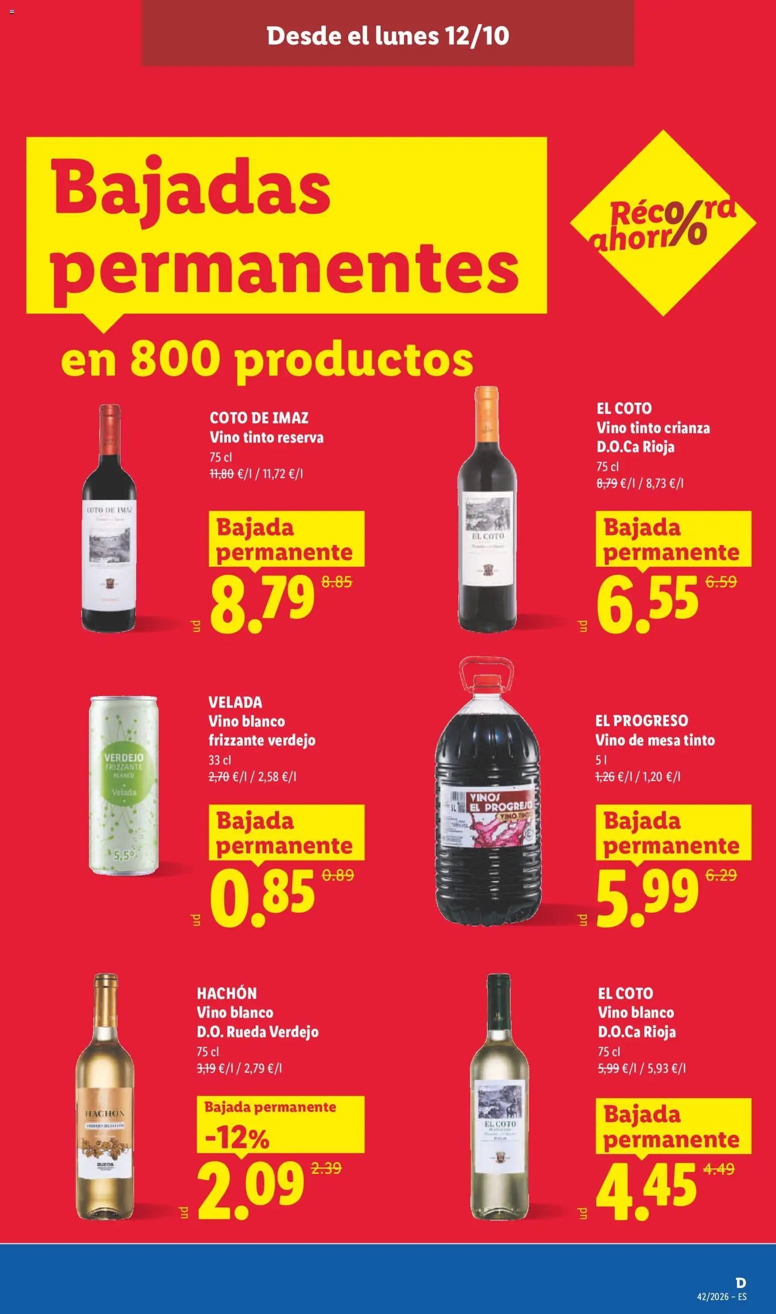 Lidl folleto