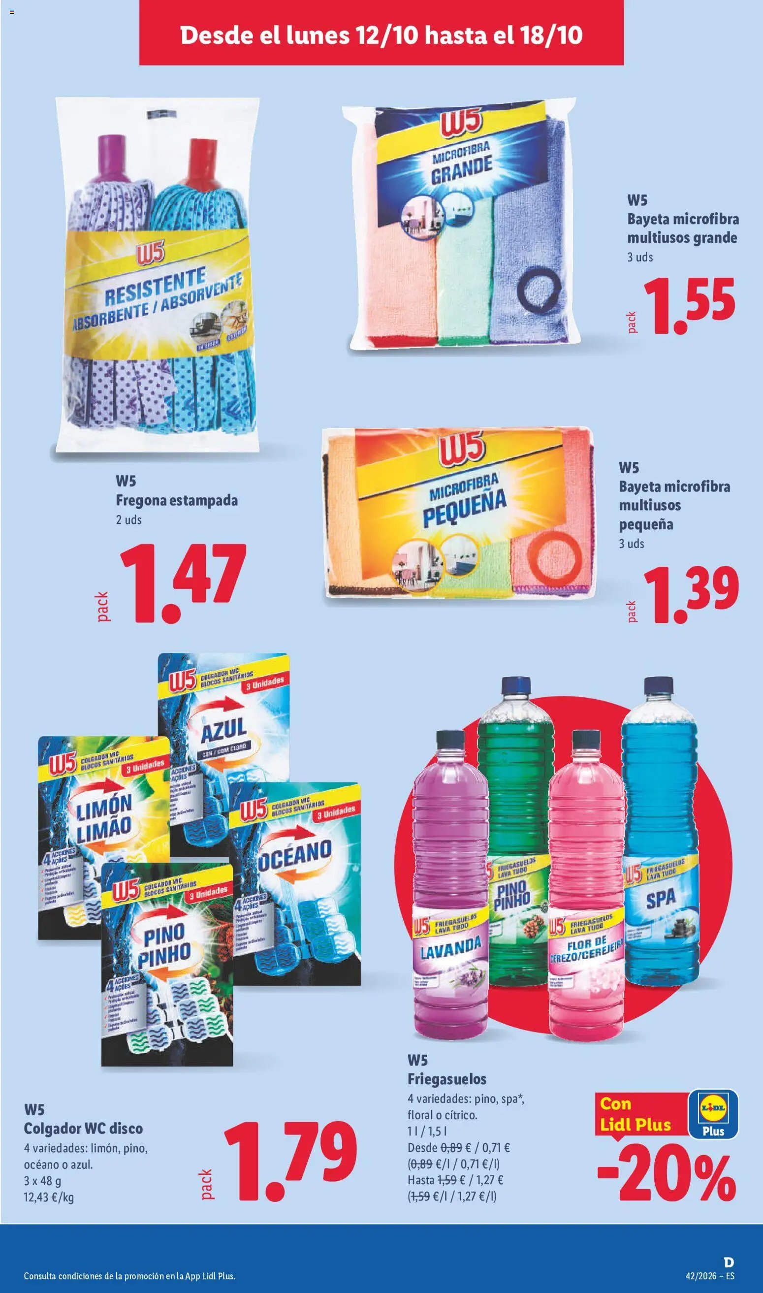 Lidl folleto