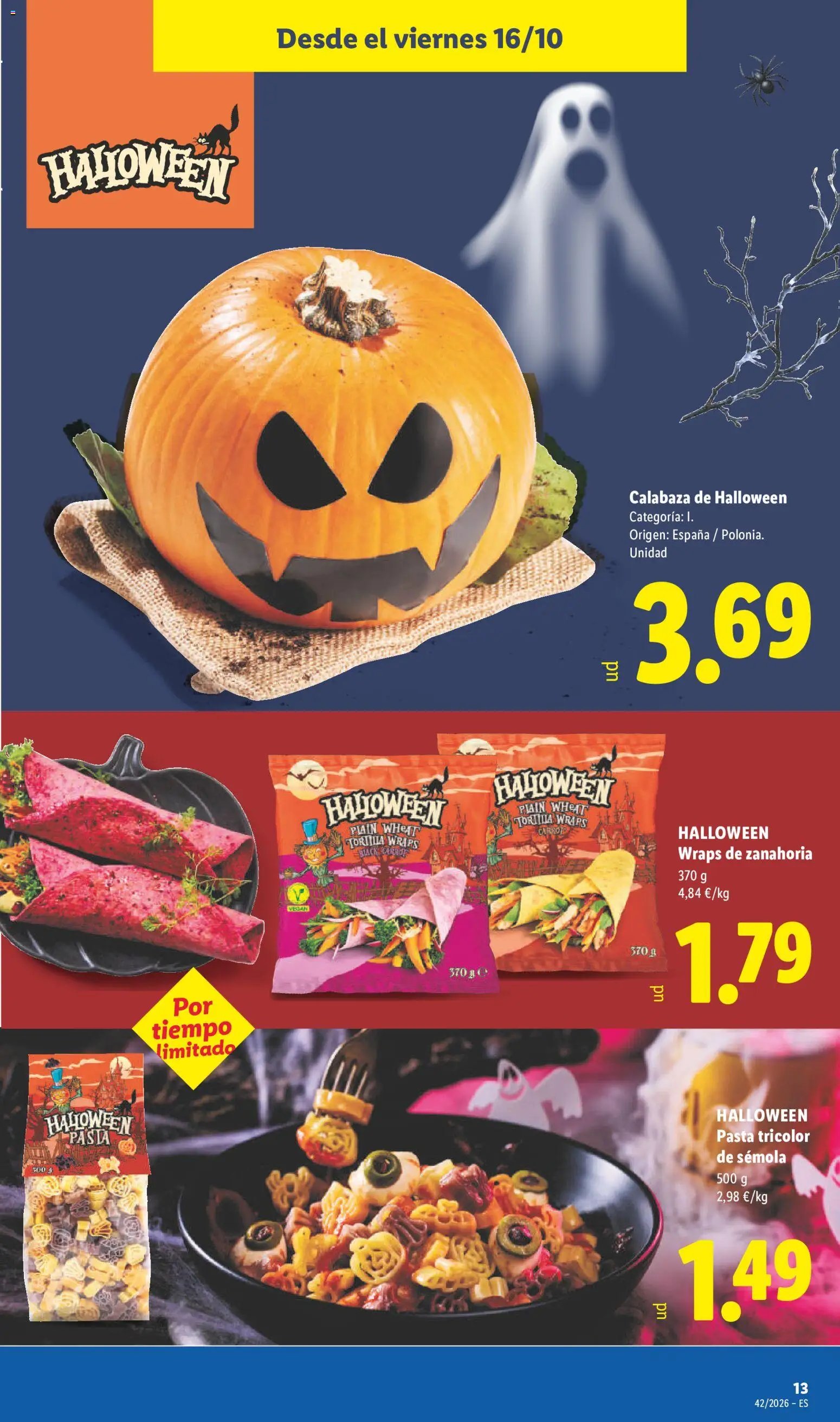 Lidl folleto