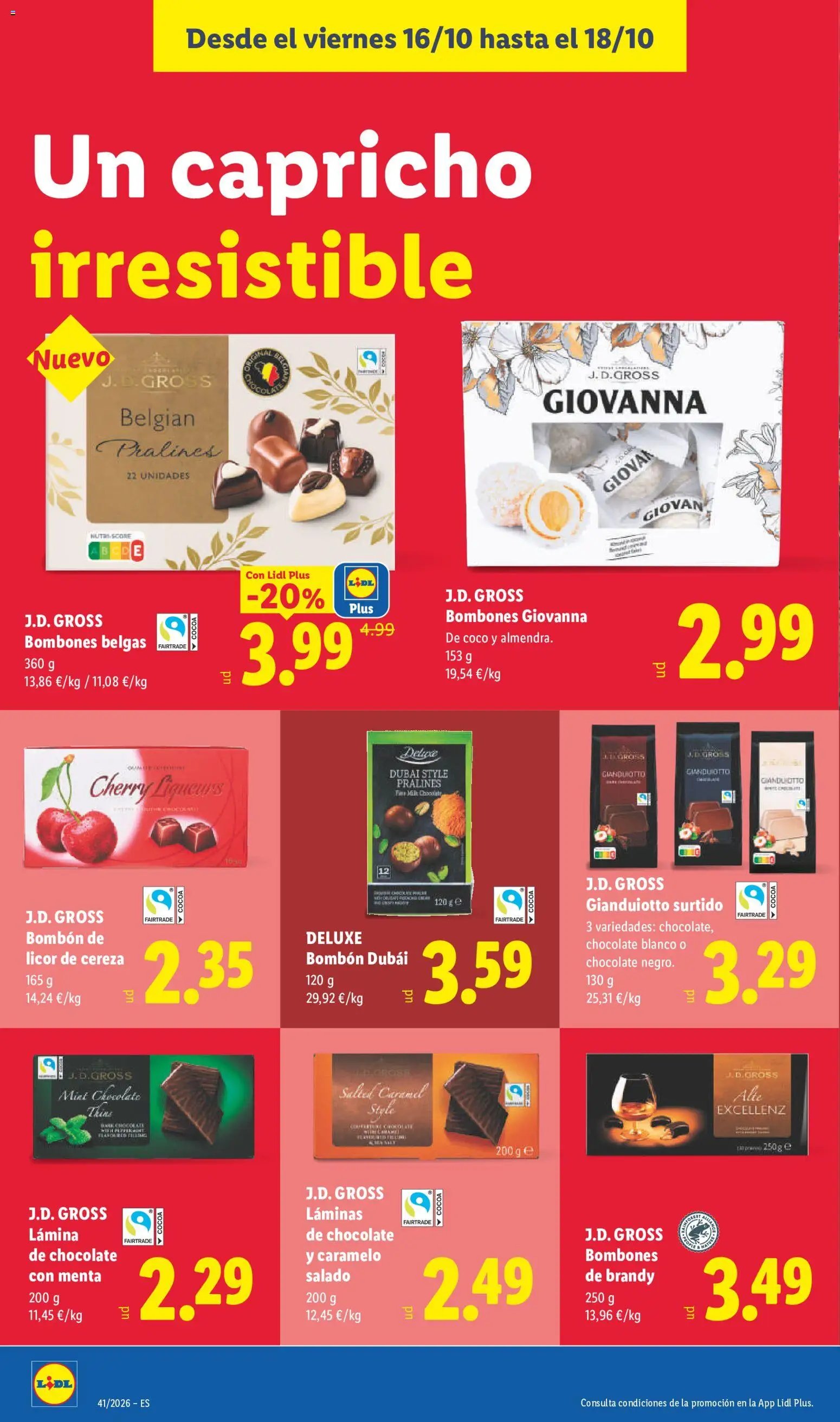 Lidl folleto