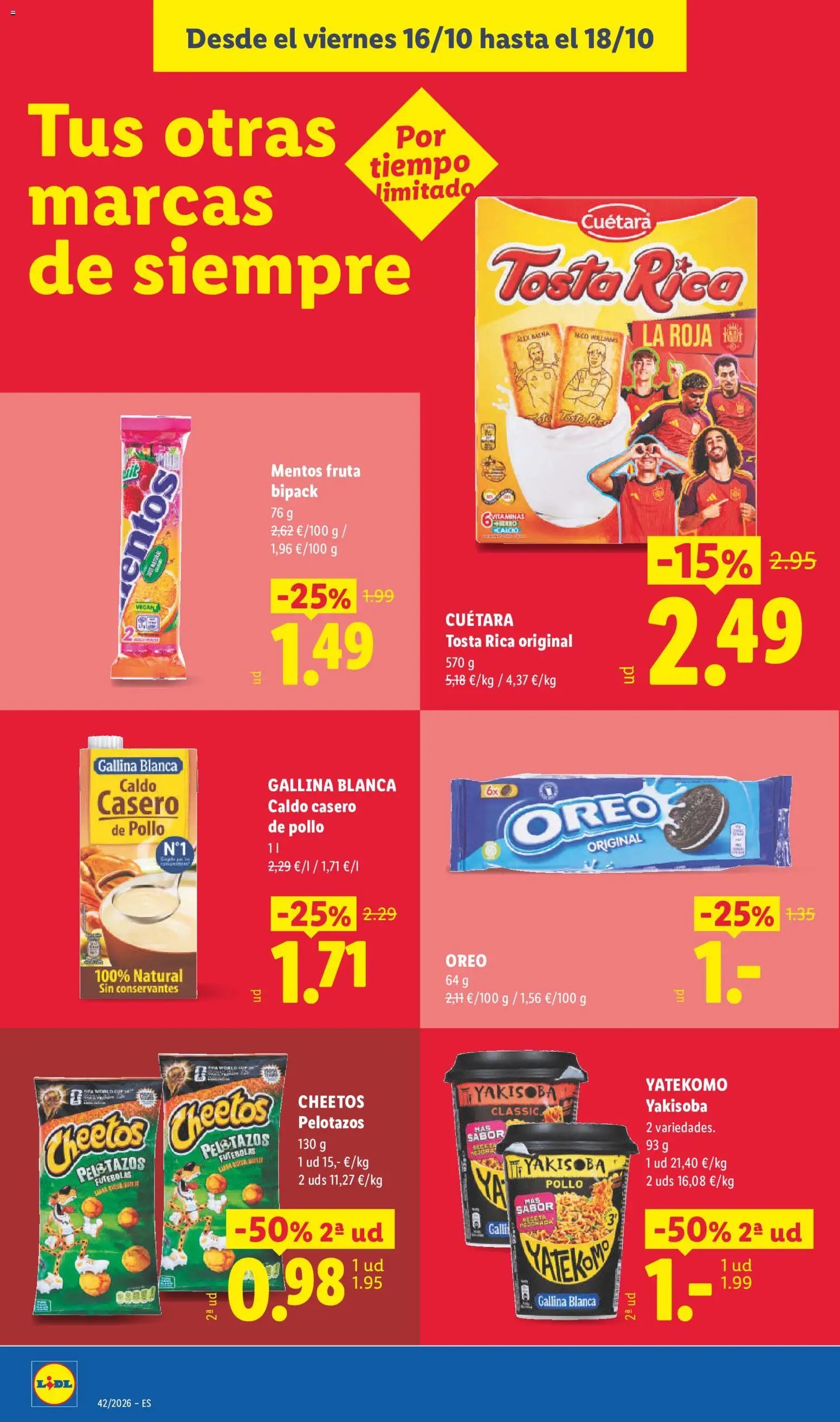 Lidl folleto