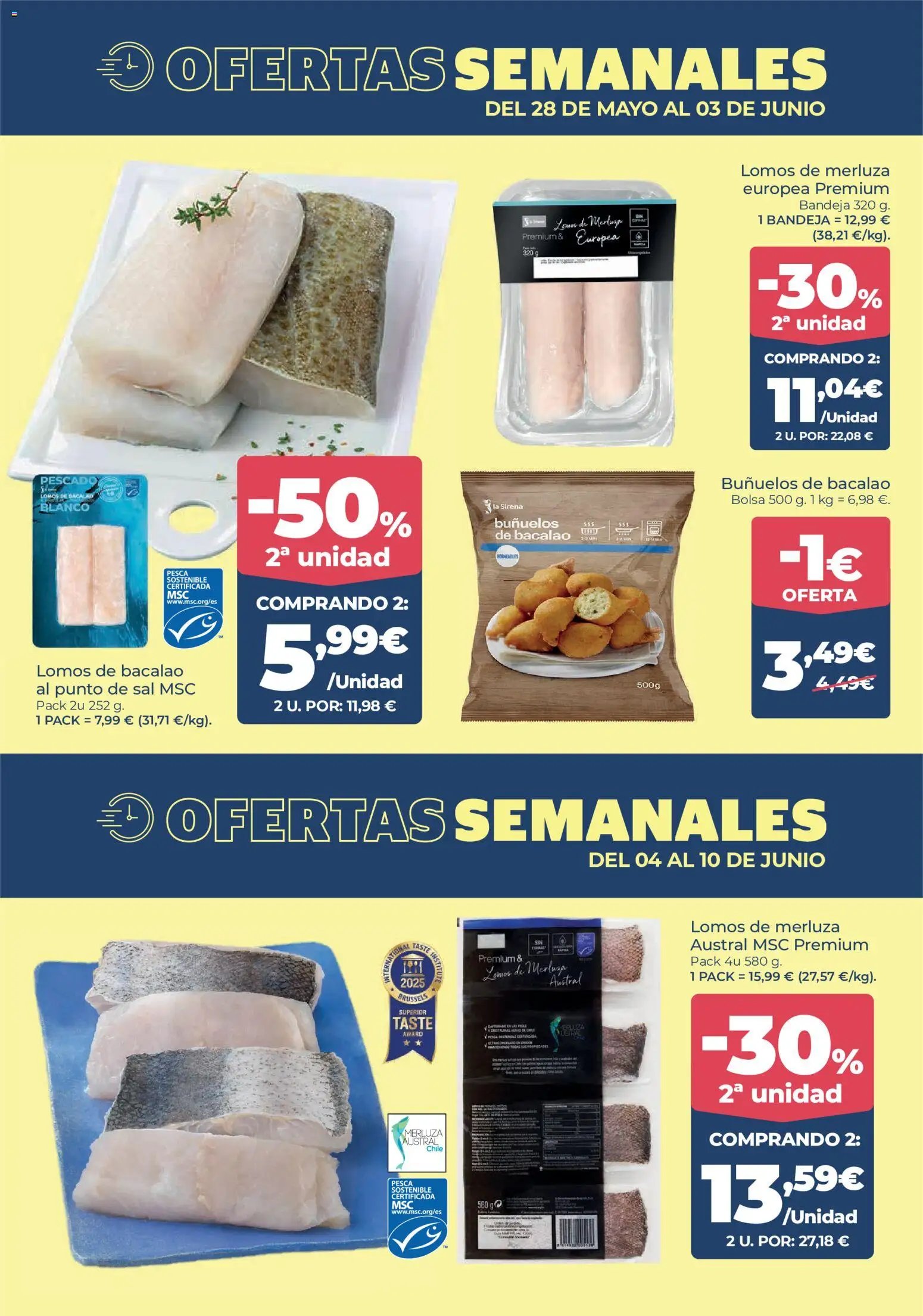 La Sirena folleto
