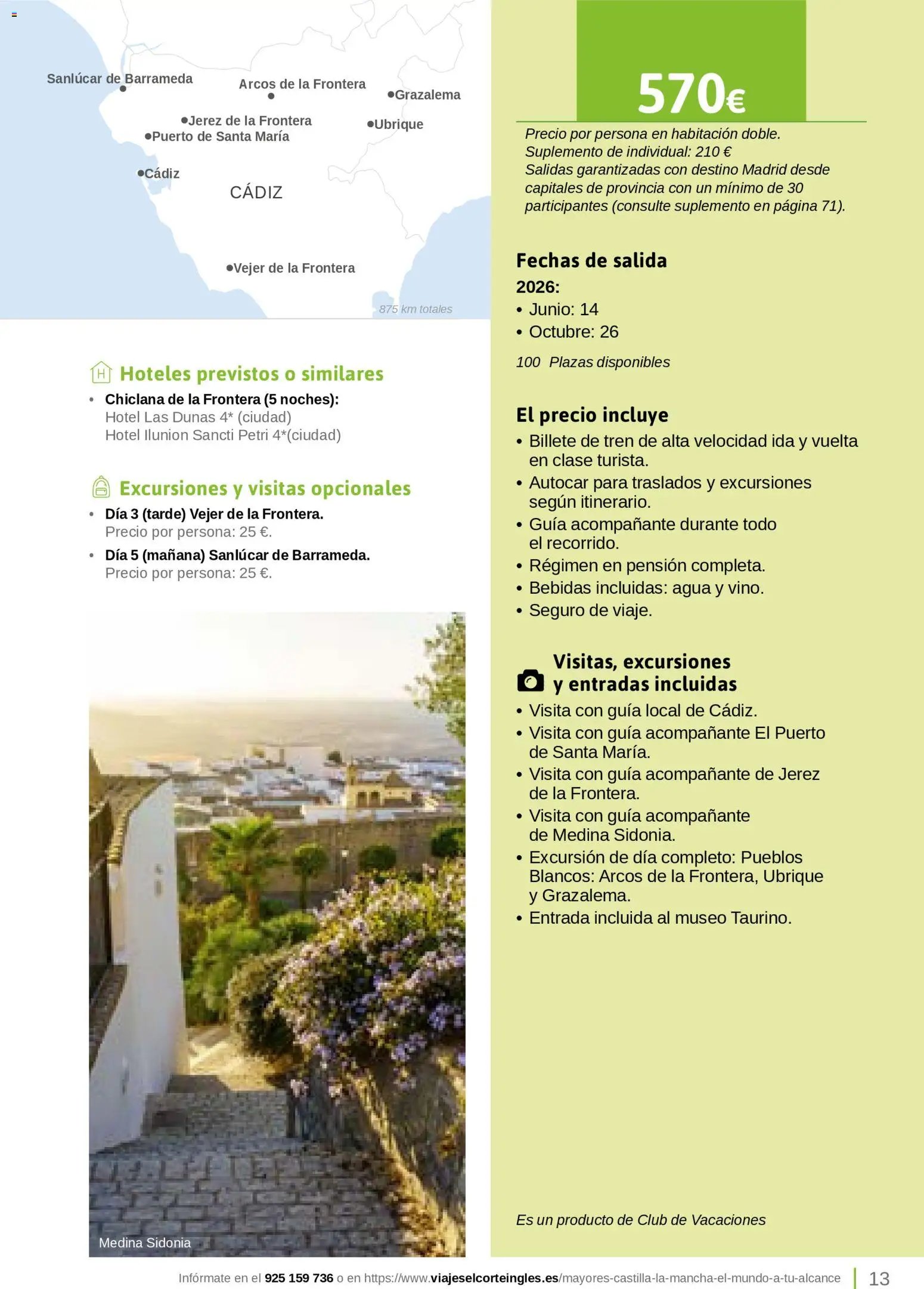 Viajes El Corte Inglés Turismo Social Castilla La Mancha