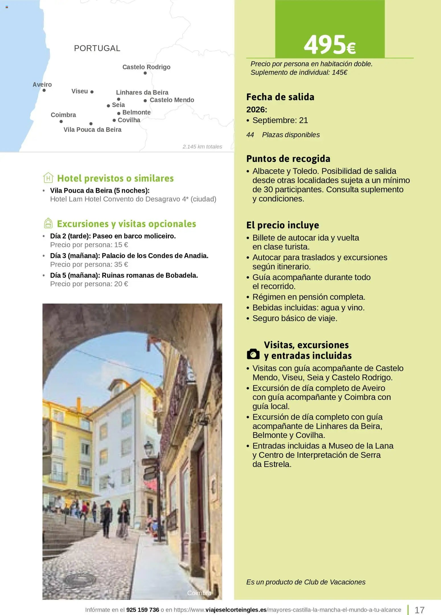 Viajes El Corte Inglés Turismo Social Castilla La Mancha