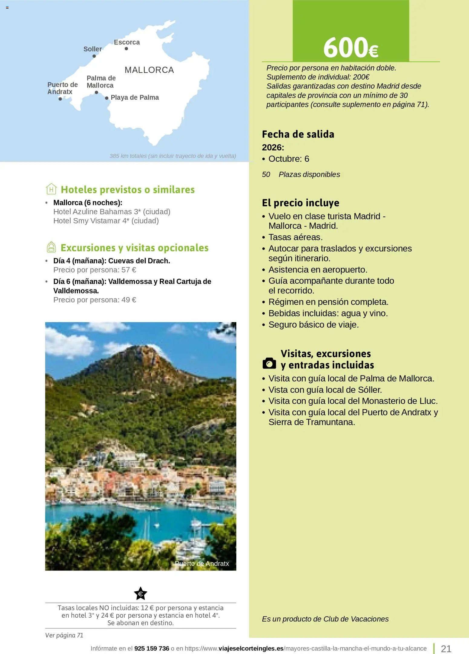 Viajes El Corte Inglés Turismo Social Castilla La Mancha
