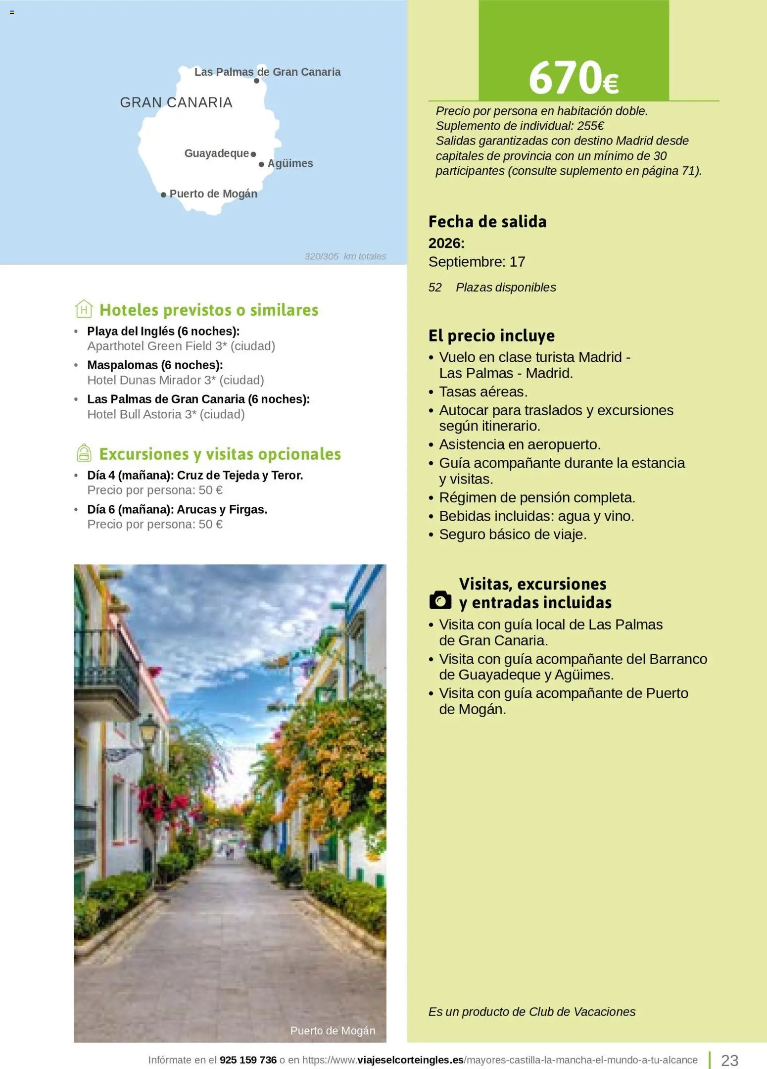 Viajes El Corte Inglés Turismo Social Castilla La Mancha