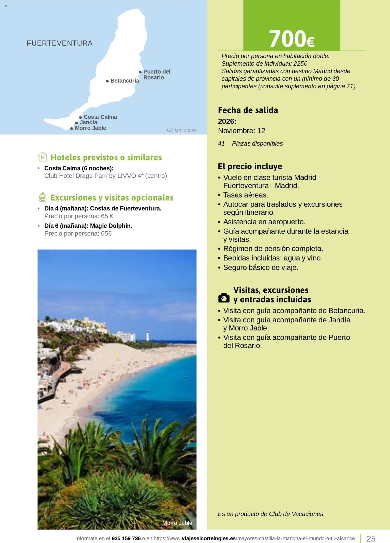 Viajes El Corte Inglés Turismo Social Castilla La Mancha