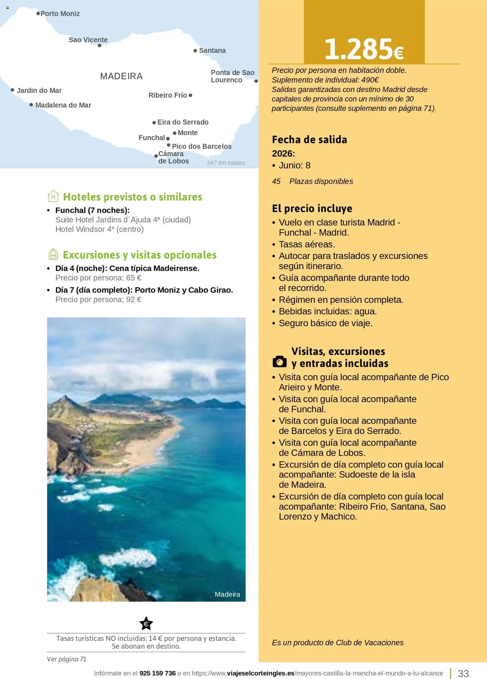 Viajes El Corte Inglés Turismo Social Castilla La Mancha