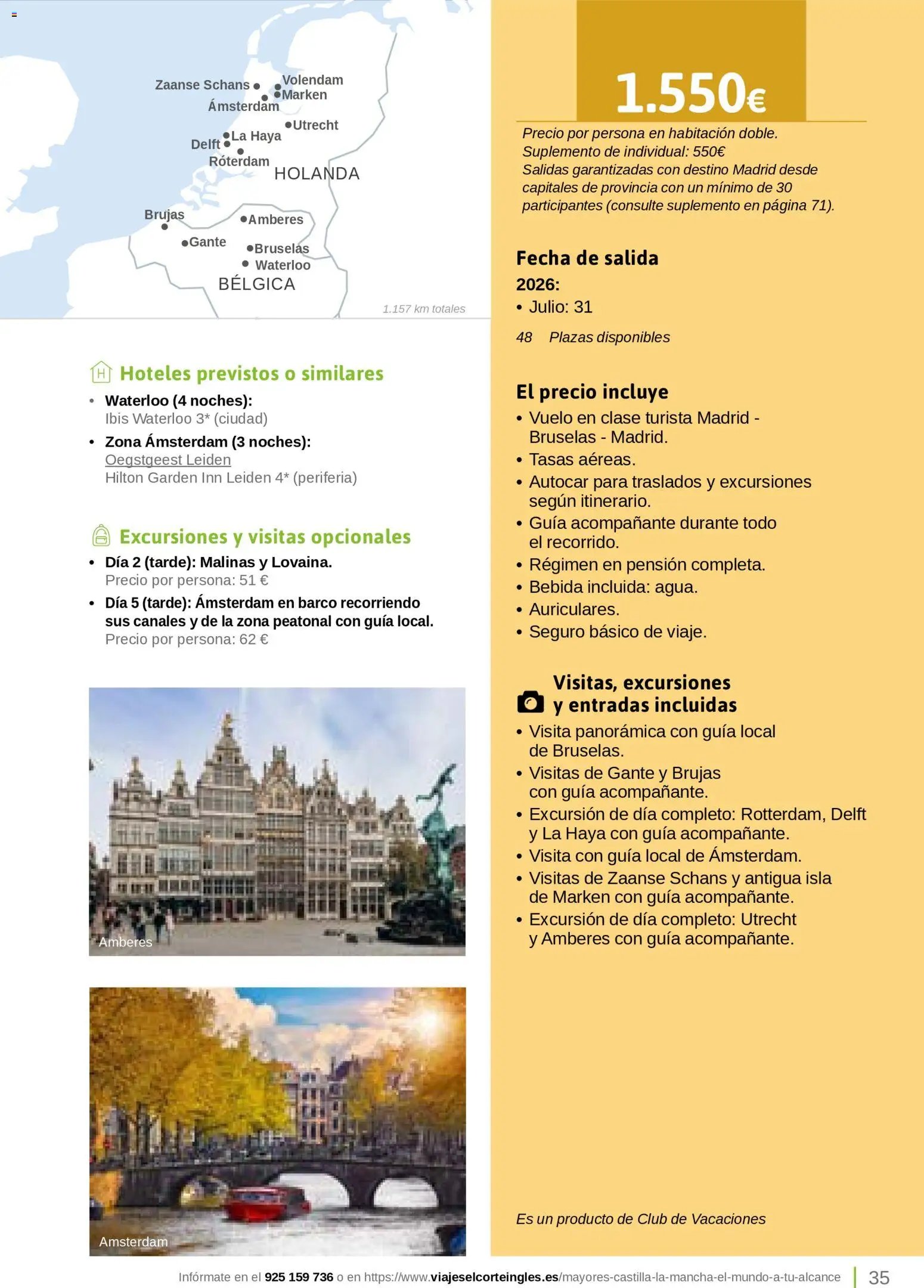 Viajes El Corte Inglés Turismo Social Castilla La Mancha