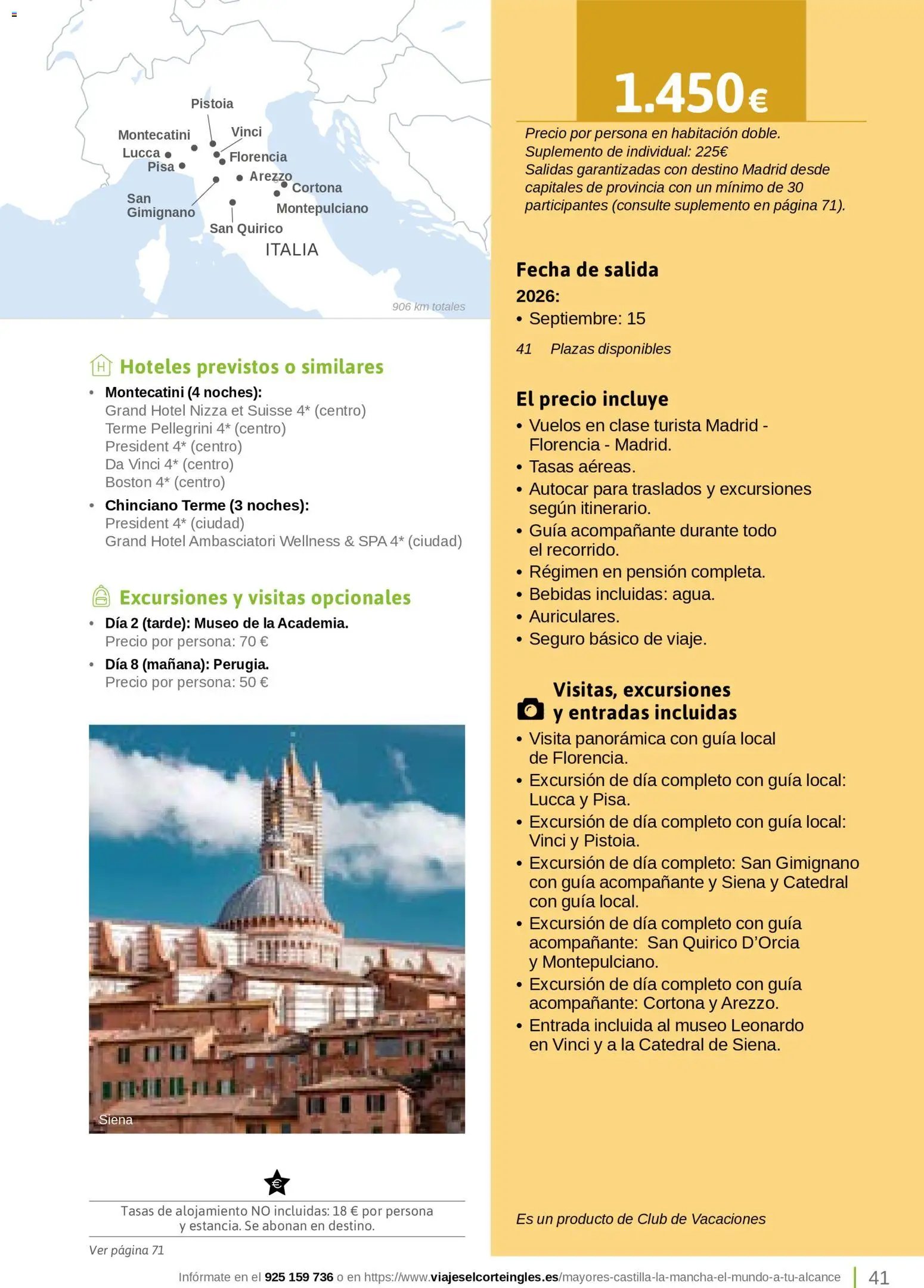 Viajes El Corte Inglés Turismo Social Castilla La Mancha