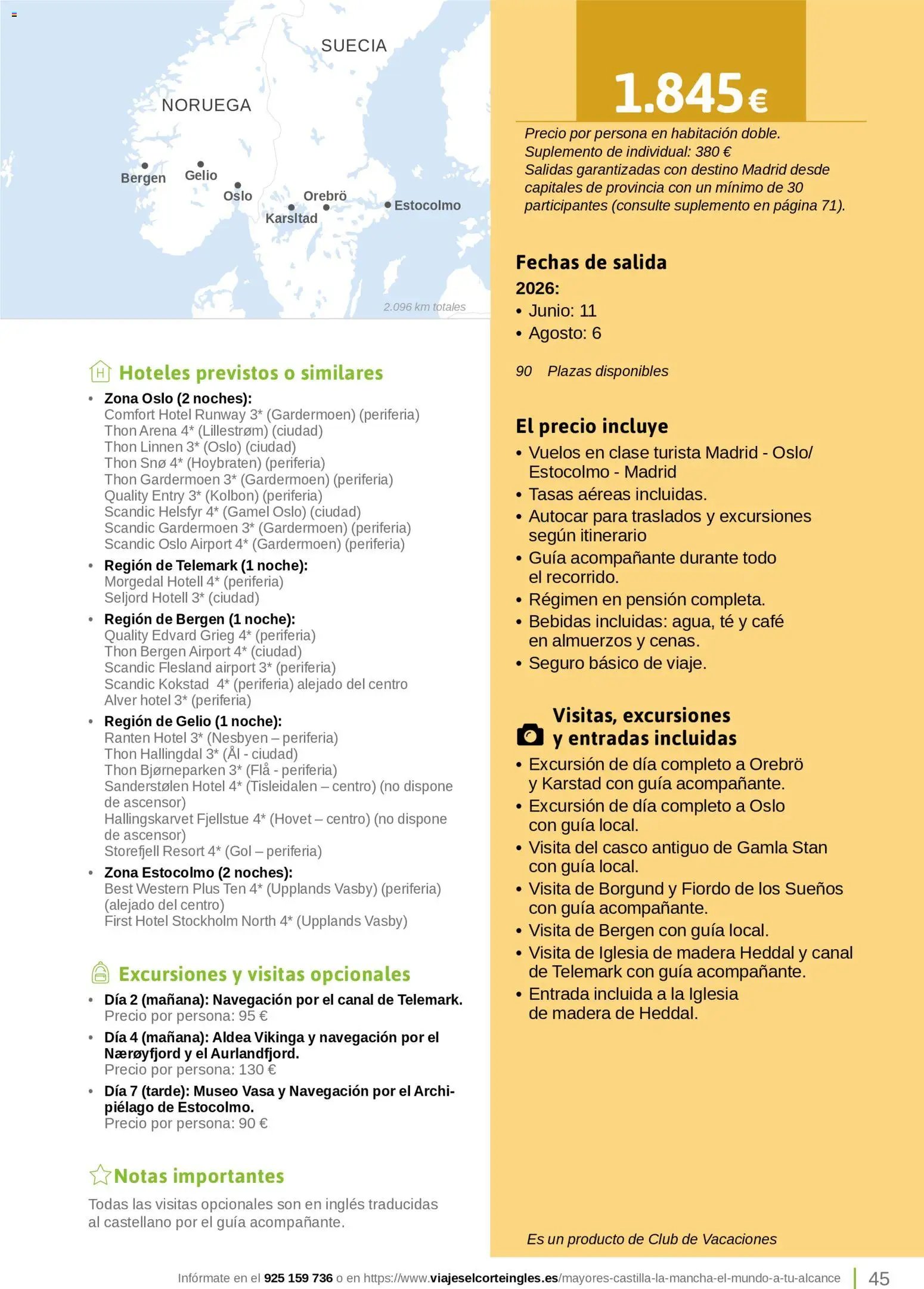 Viajes El Corte Inglés Turismo Social Castilla La Mancha