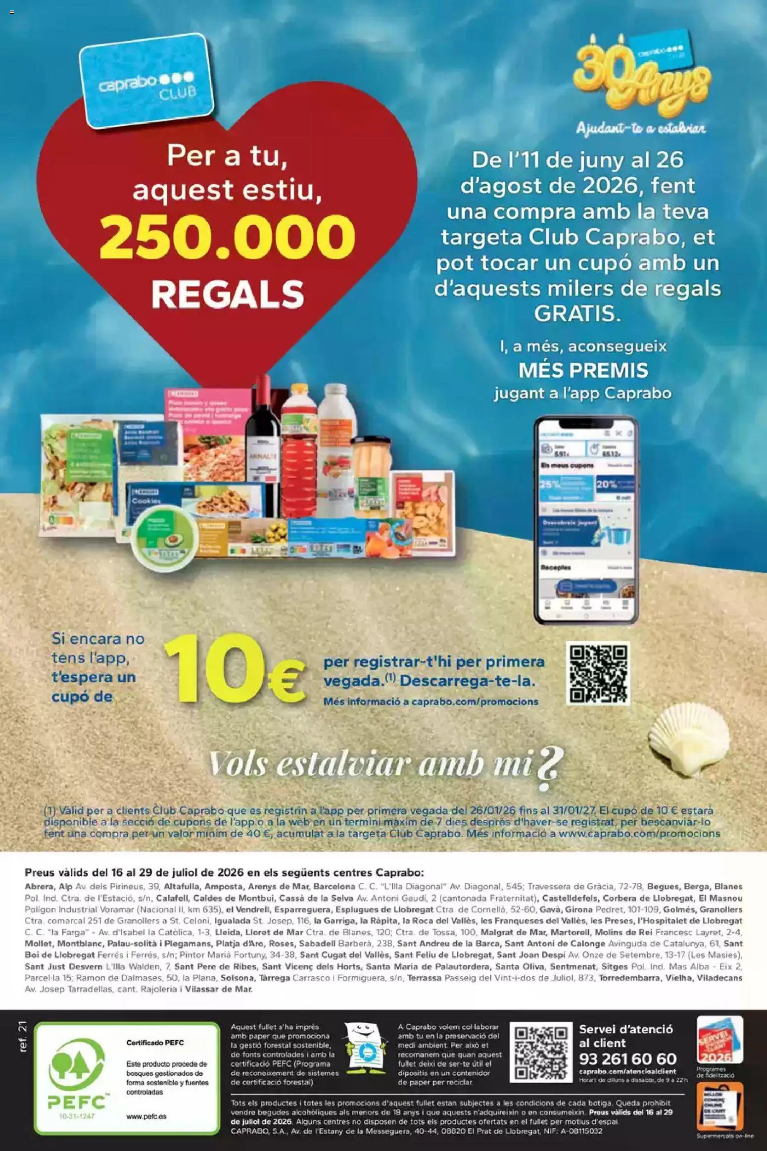 Caprabo folleto
