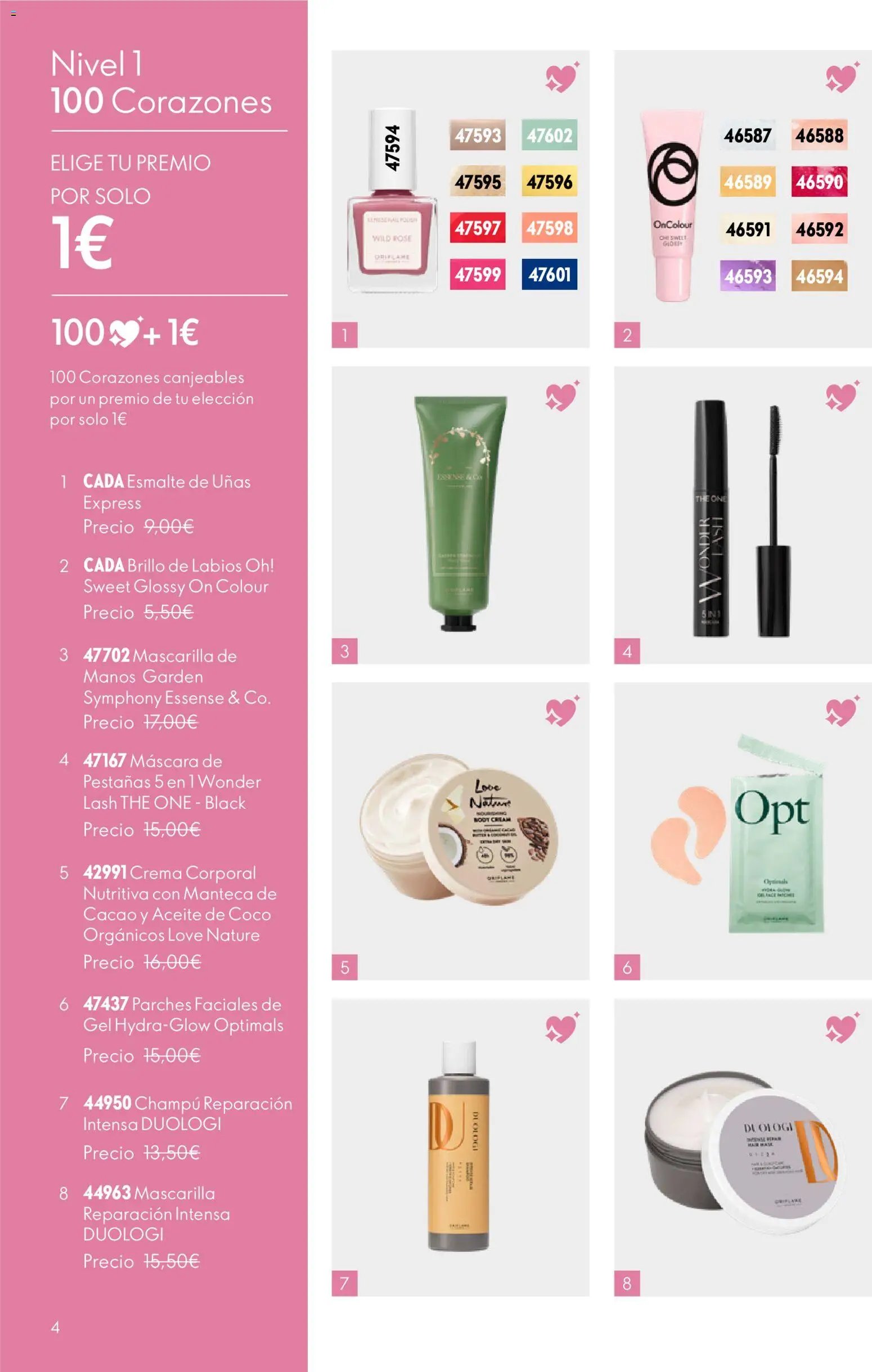 Oriflame Catálogo Beauty Rewards