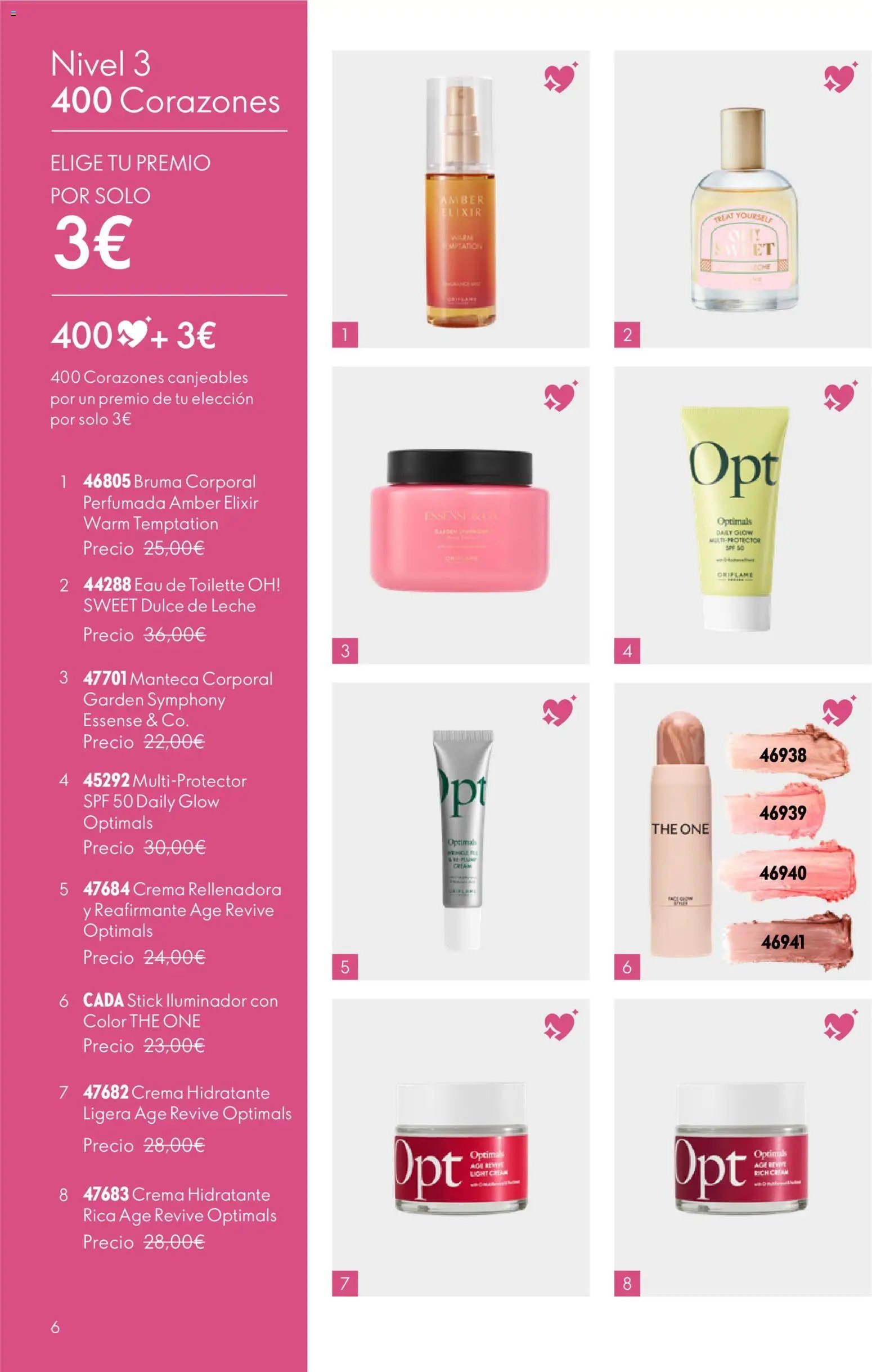 Oriflame Catálogo Beauty Rewards