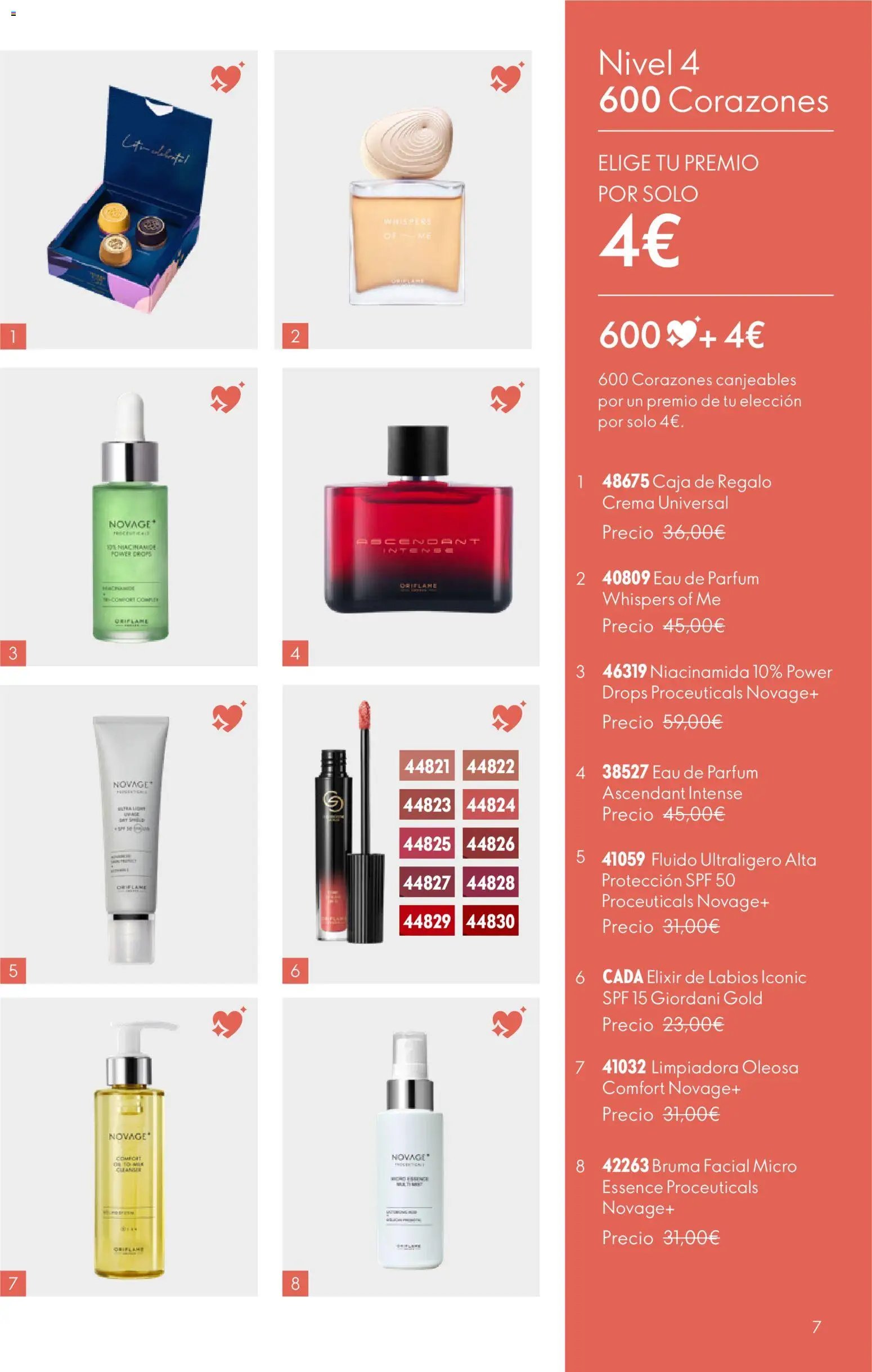 Oriflame Catálogo Beauty Rewards