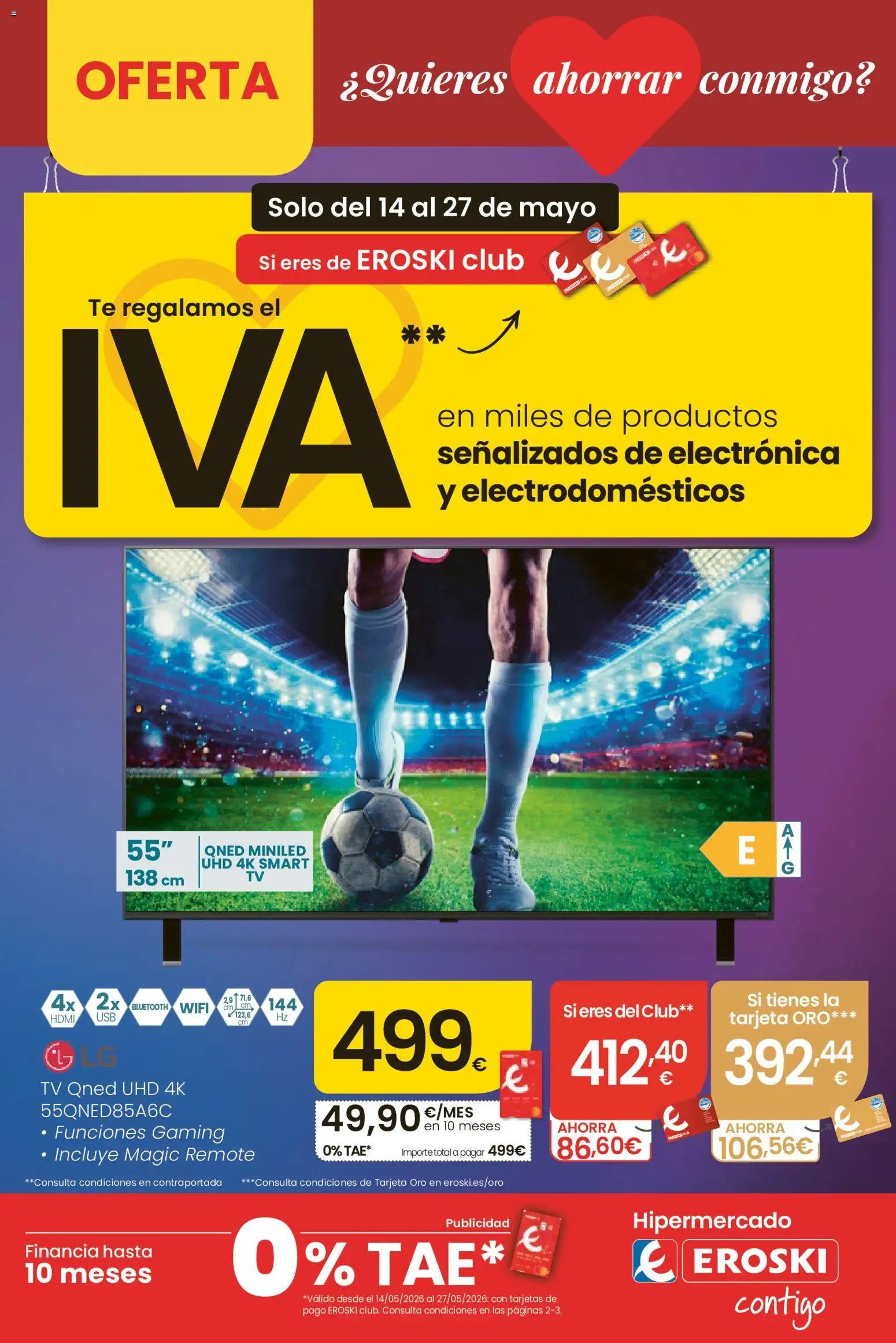 Eroski Te regalamos el IVA 