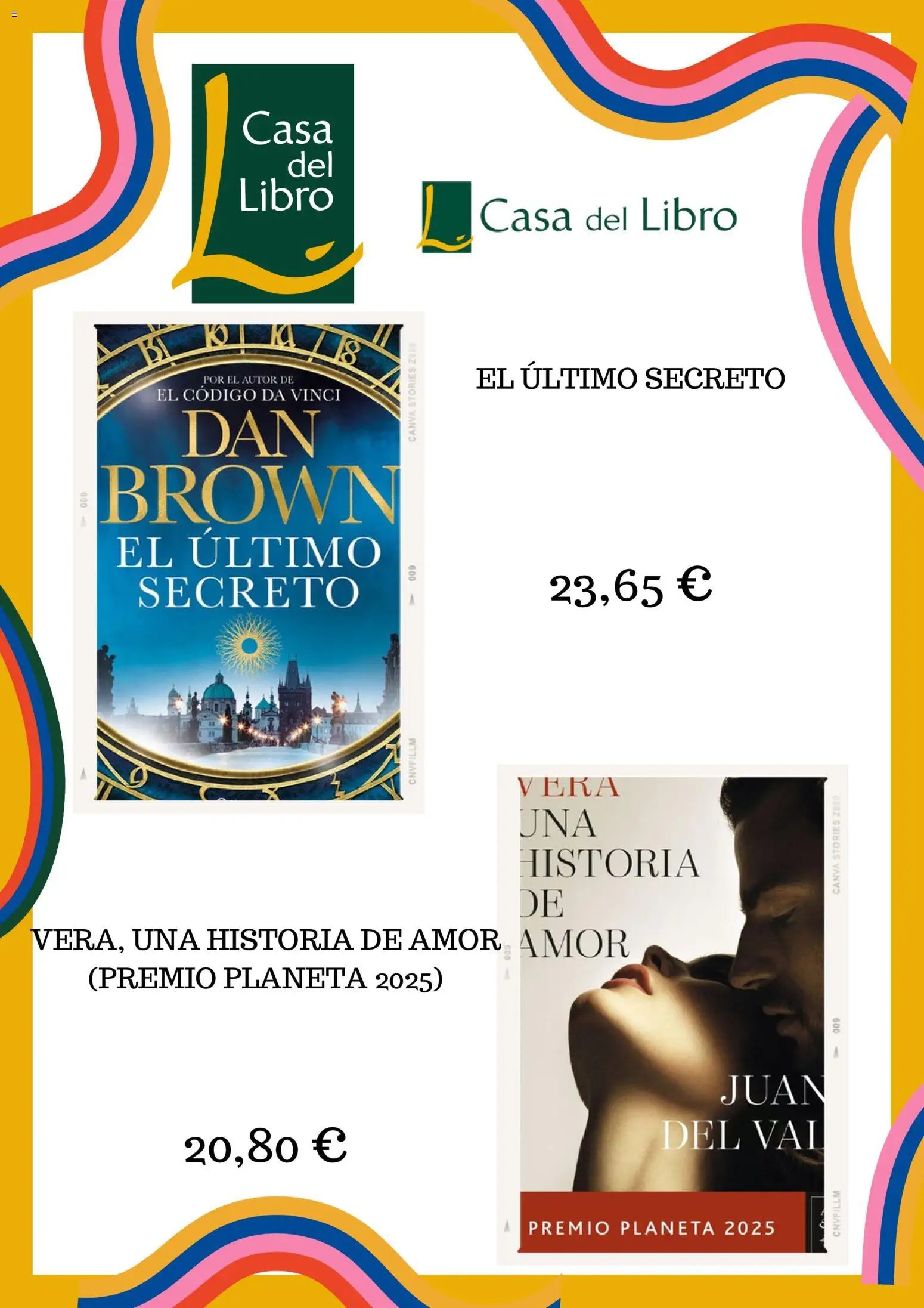 Casa del libro folleto